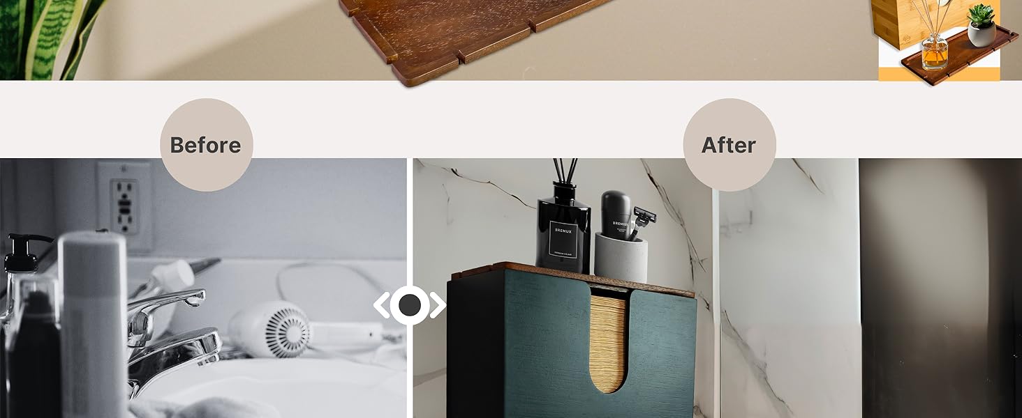 "Before and After" Comparison