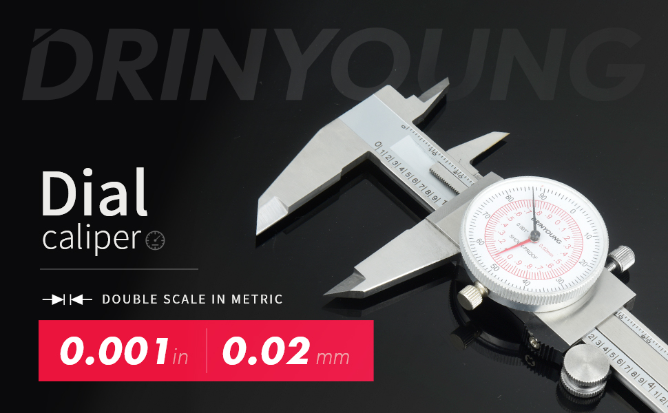 Dial Caliper 6" / 150mm Dual