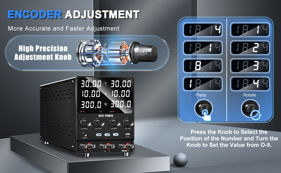DC Power Supply 30V 10A
