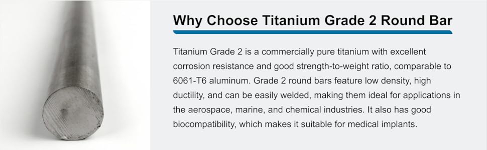 Why Choose Titanium Grade 2 Round Bar