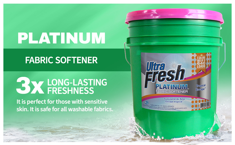 showcasing its premium quality and effectiveness for softening laundry.