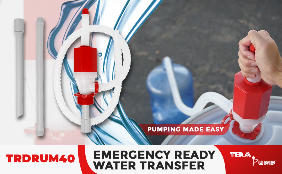 Emergency Ready Water Transfer