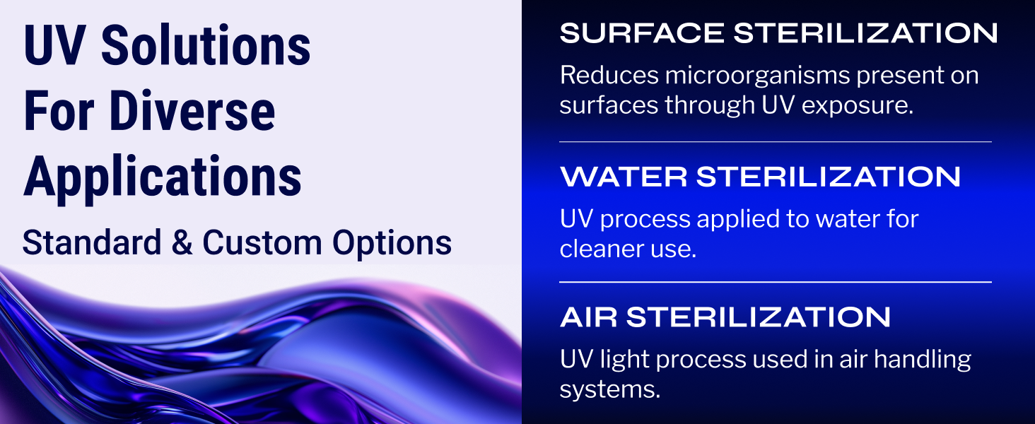 Key features and advantages of LSE Lighting UV lamps compared to other brands