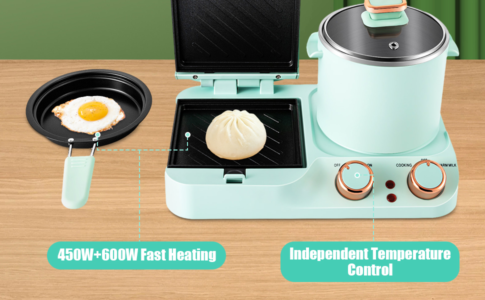 450W+600W Fast Heating