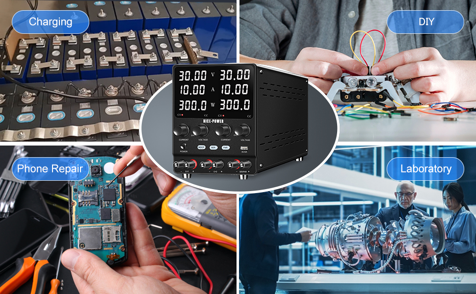 Bench Power Supply 30V 10A