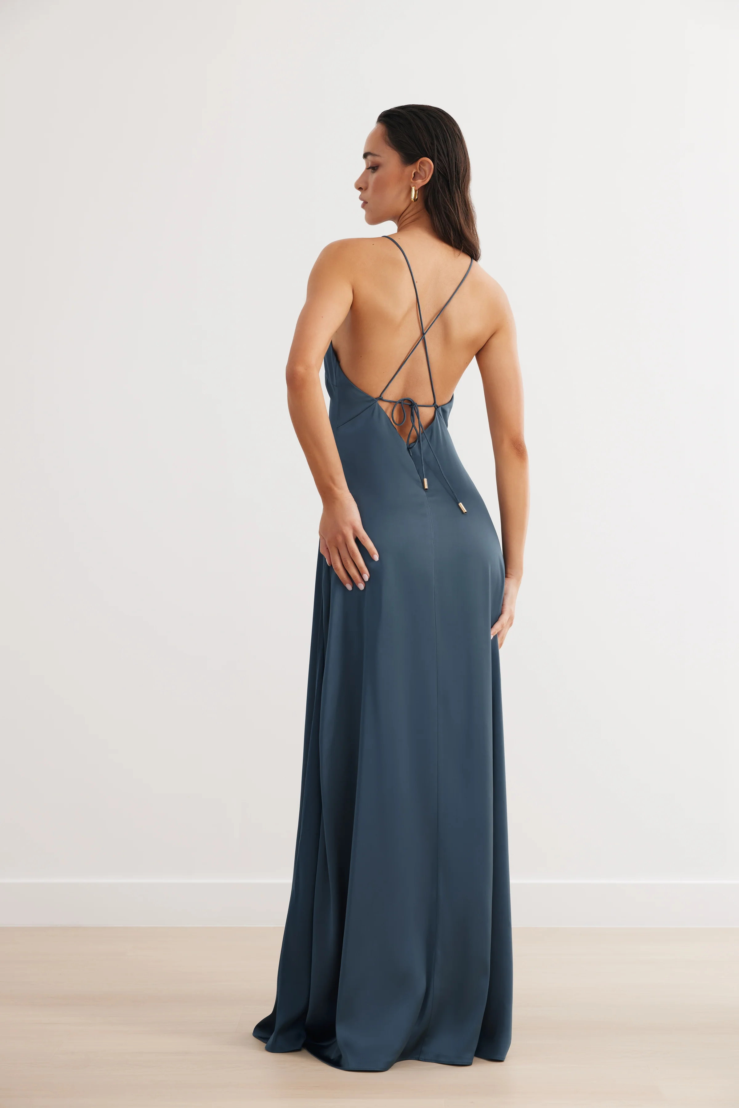 Bali Dress - Steel Blue - Poueer