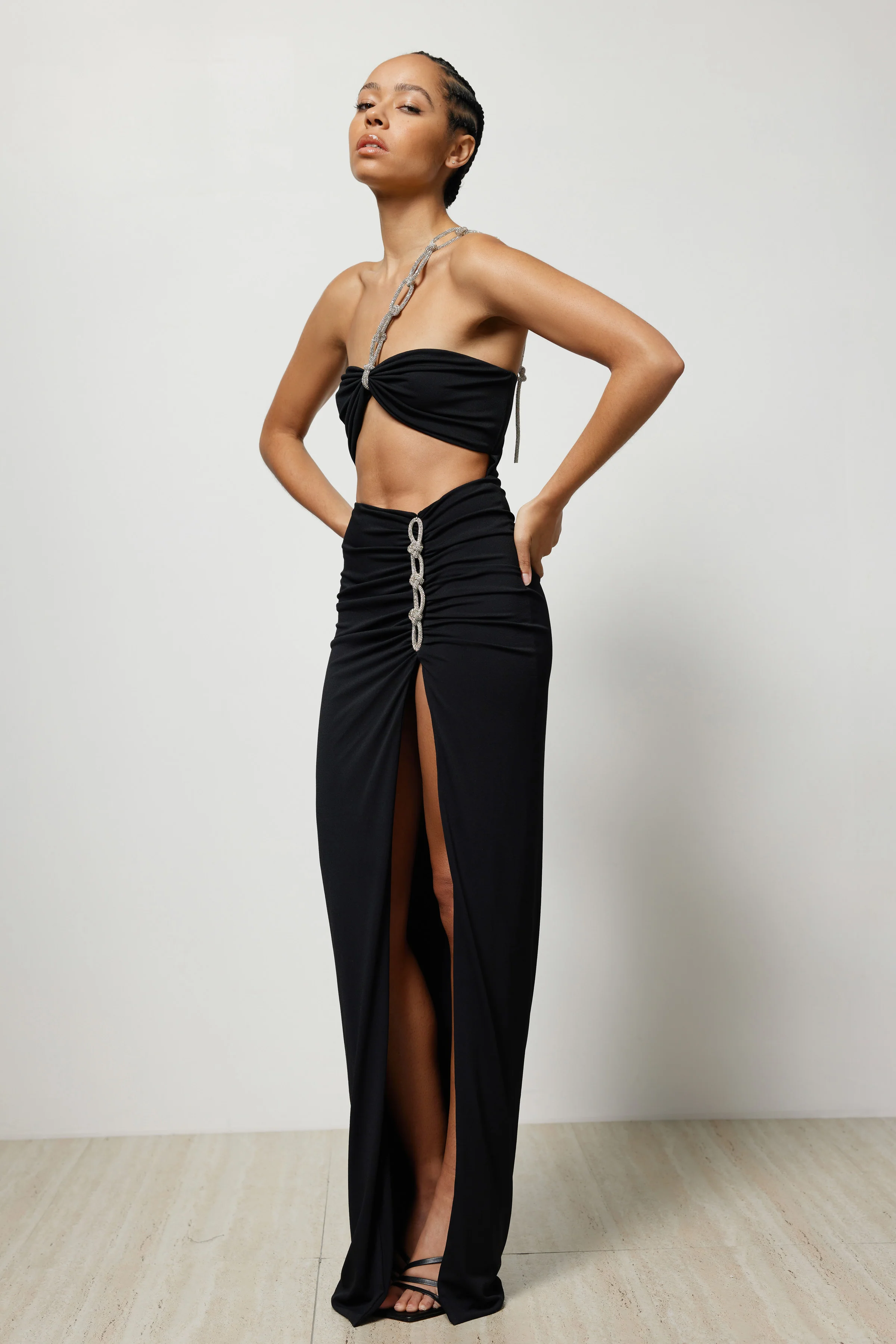 Halo Dress - Black - Poueer