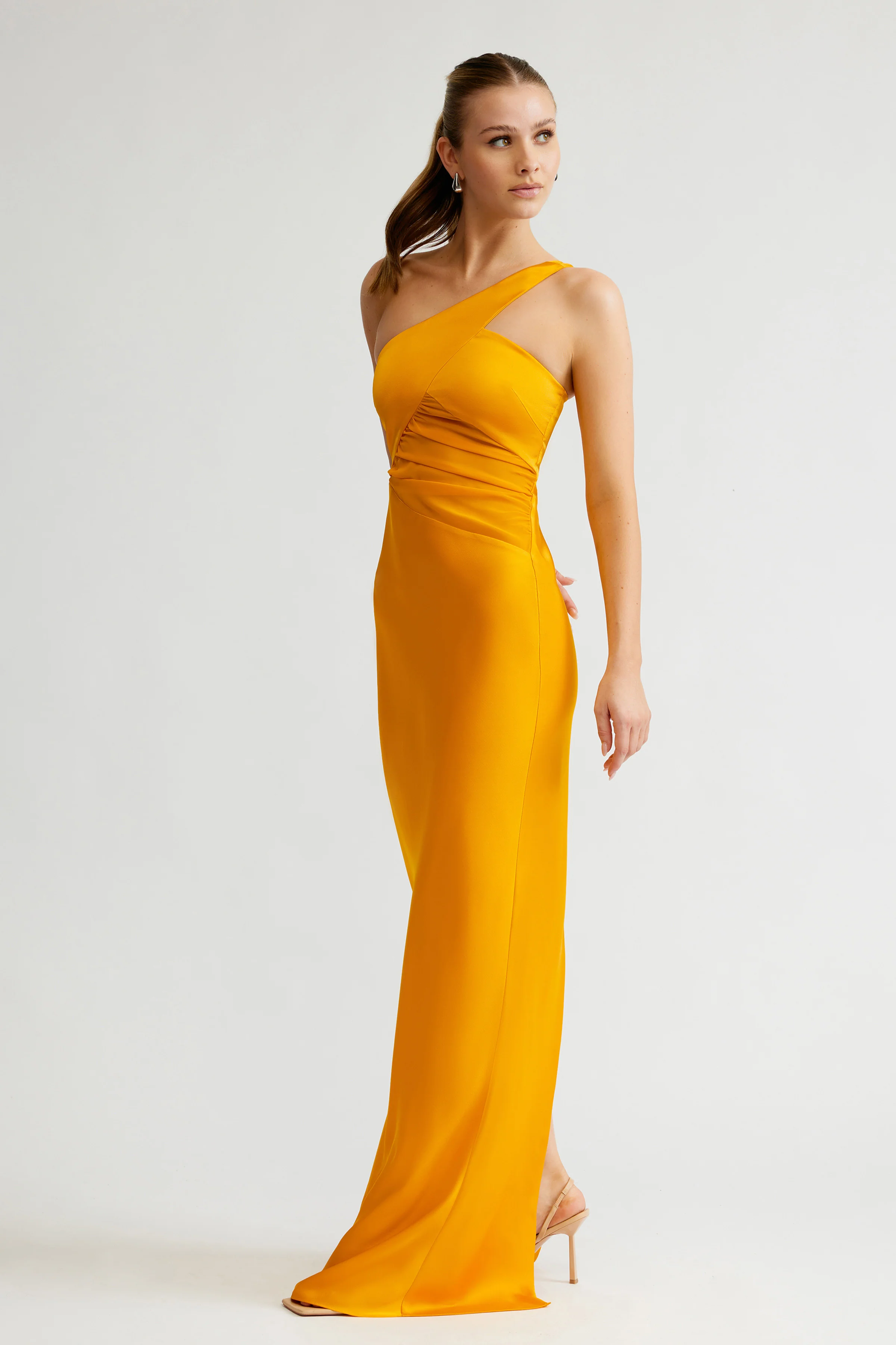 Clarisse Dress - Saffron - Poueer