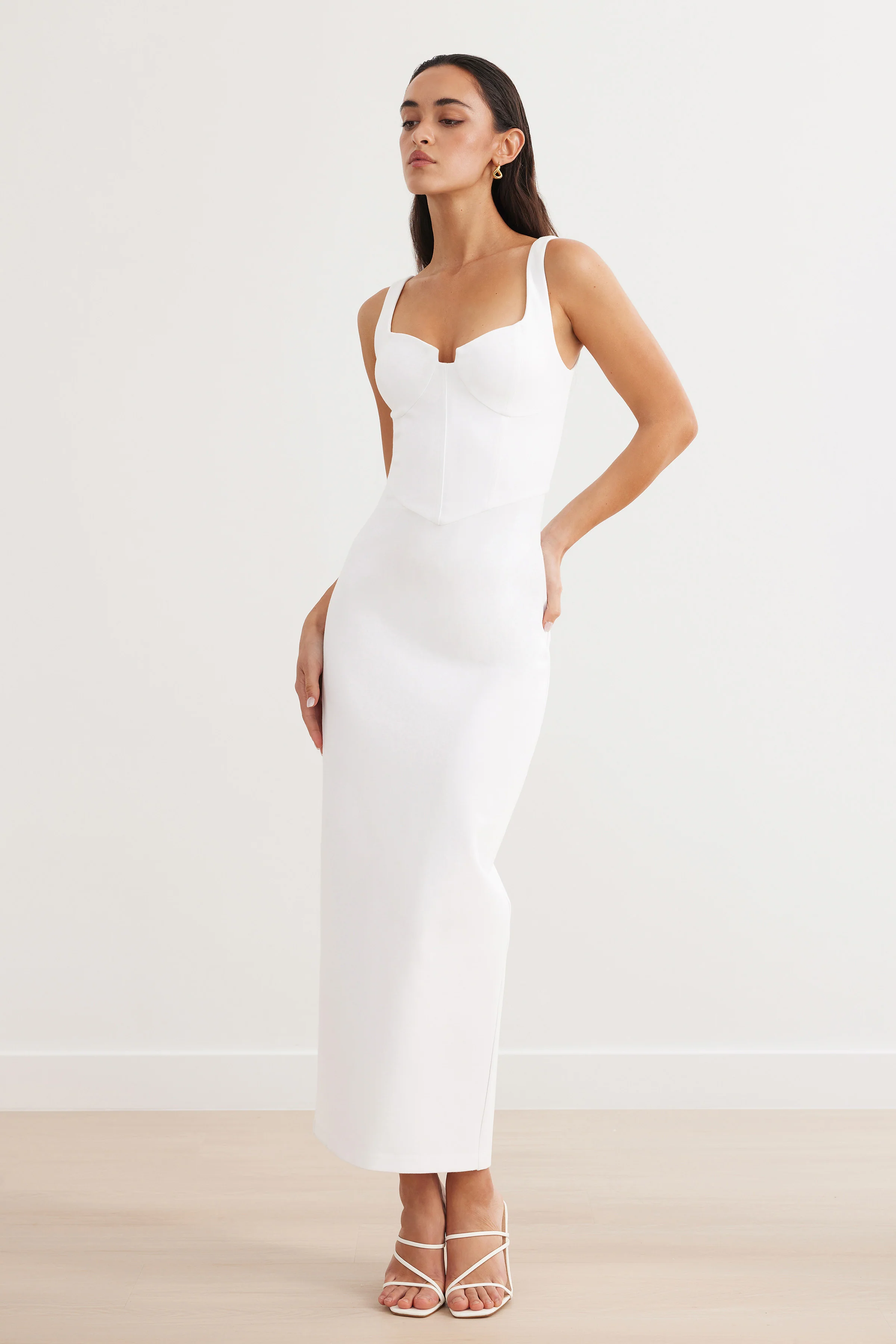 Miro Dress - White - Poueer