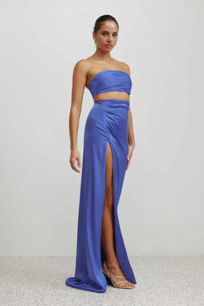 Apollo Dress - Pacific Blue - Poueer