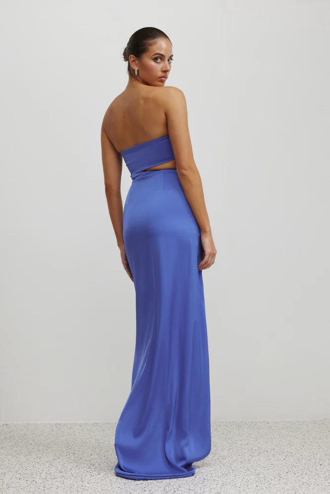 Apollo Dress - Pacific Blue - Poueer