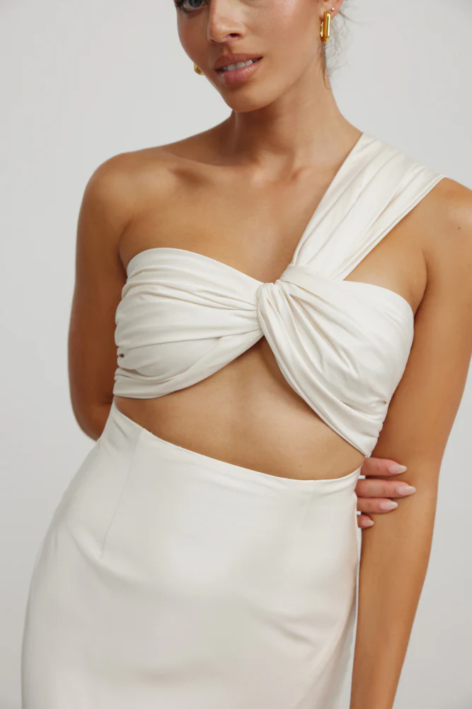 Josefina Dress - Oyster - Poueer