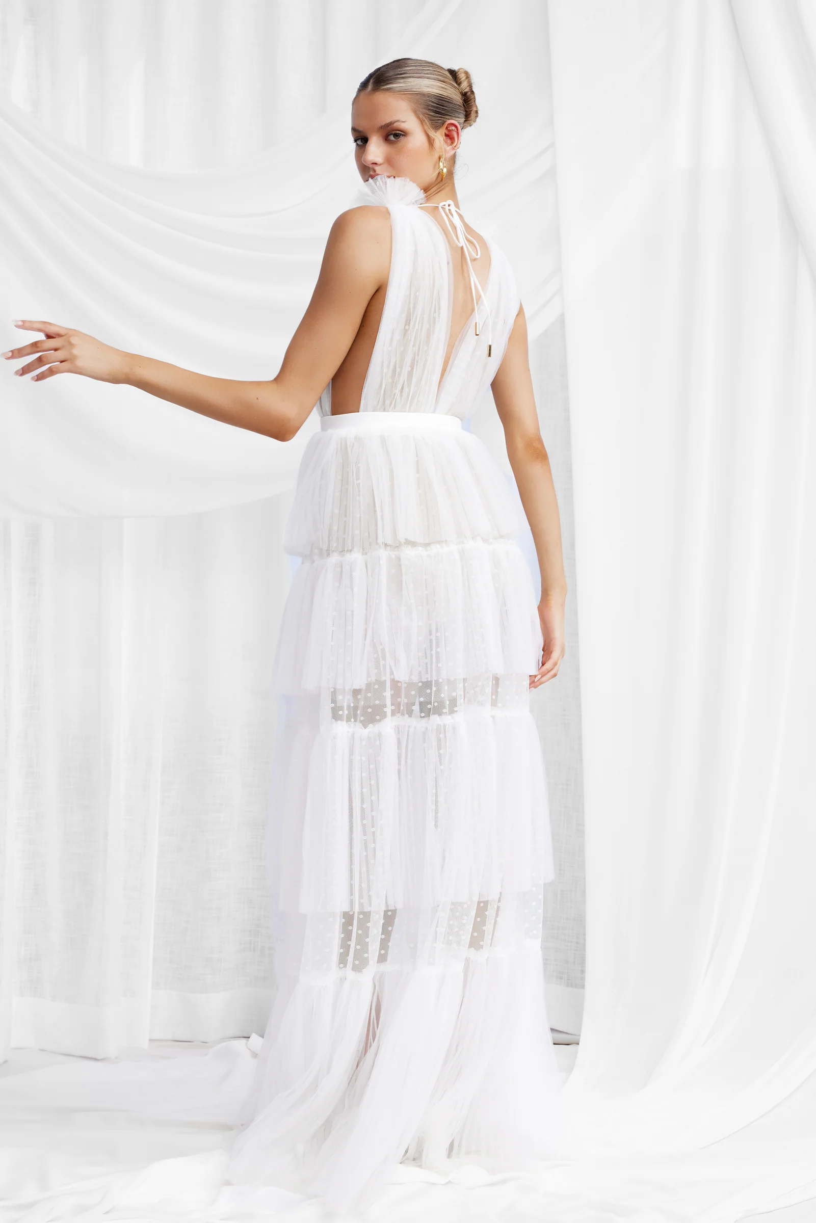 Zendaya Dress - White - Poueer