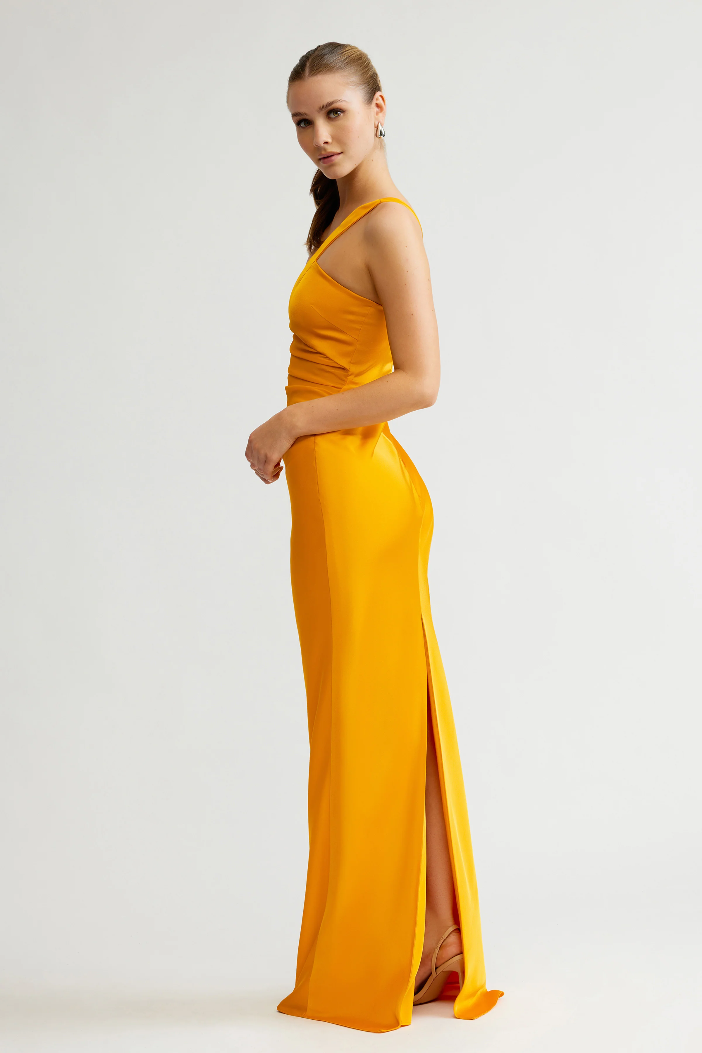 Clarisse Dress - Saffron - Poueer