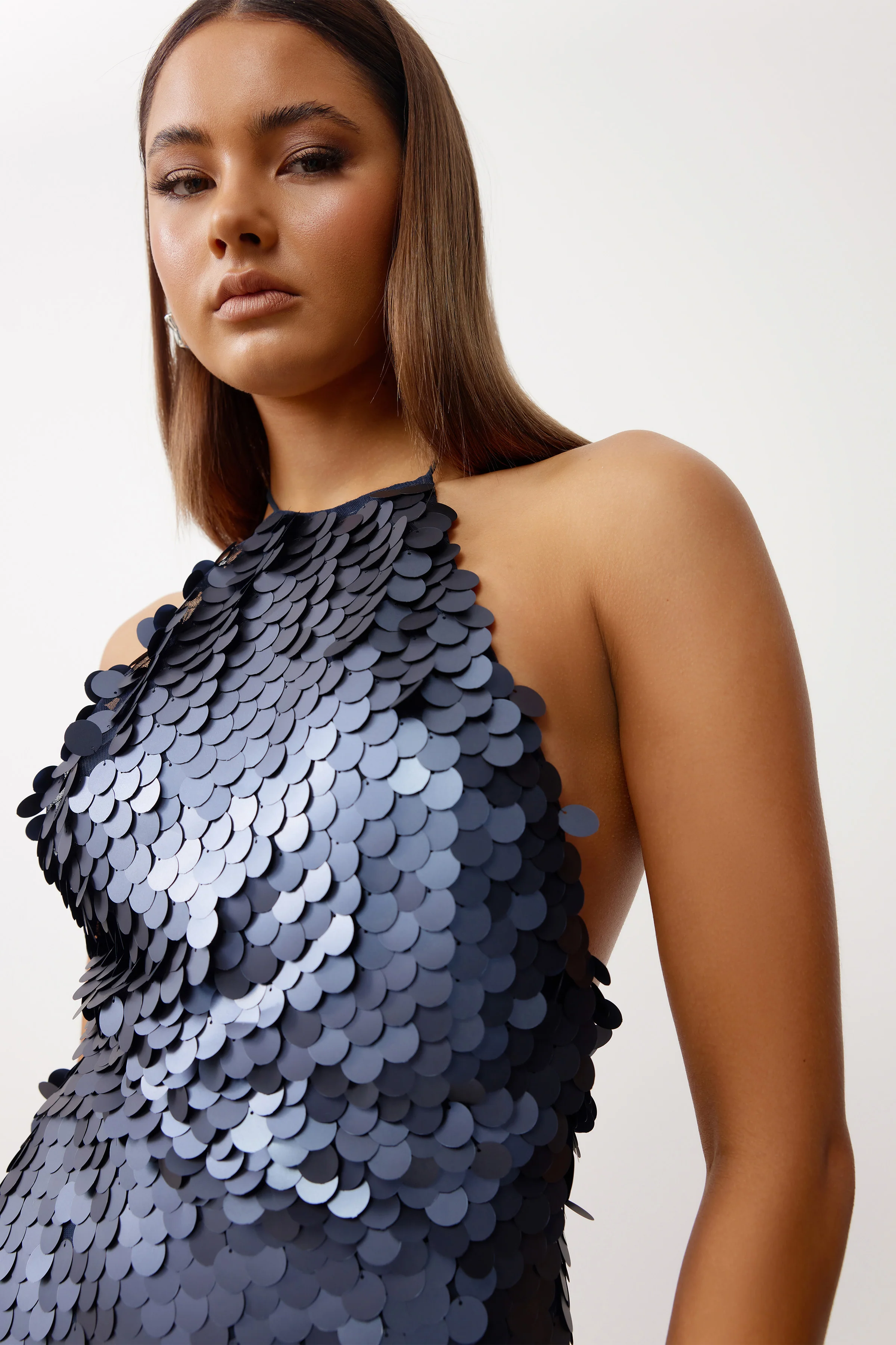 Mira Dress - Midnight - Poueer