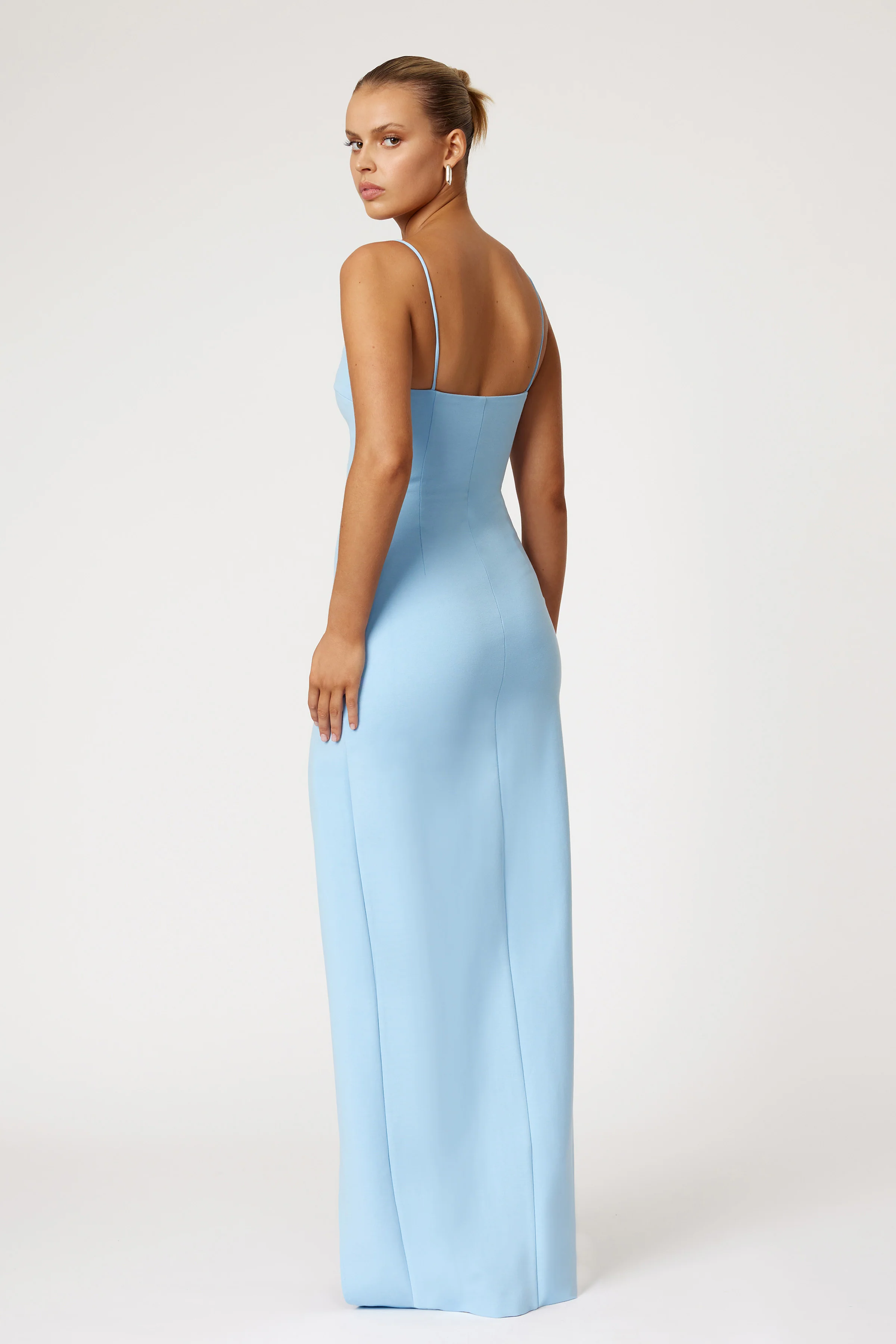 Mara Dress - Sky Blue - Poueer