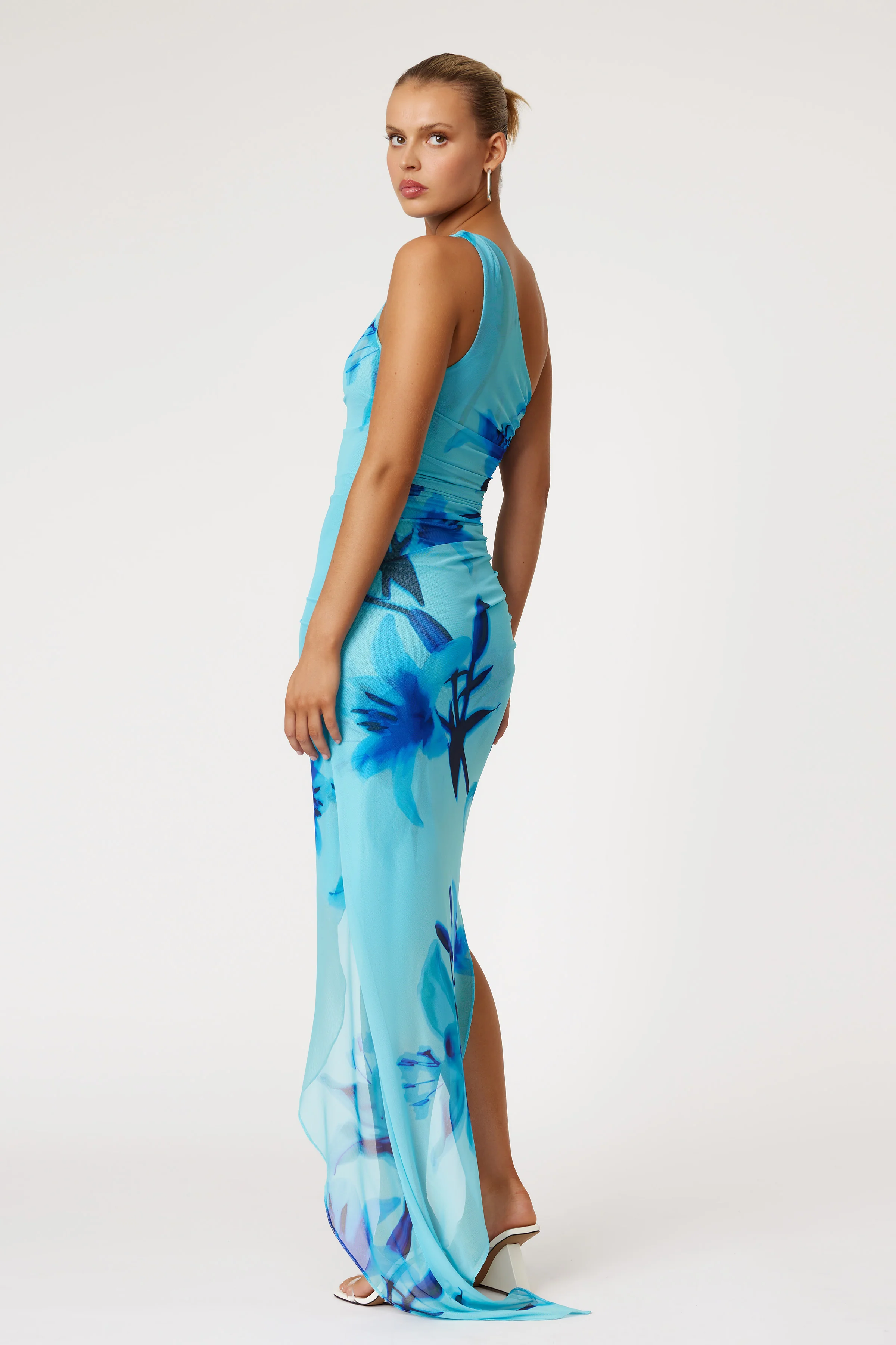 Carina   Dress - Print - Poueer