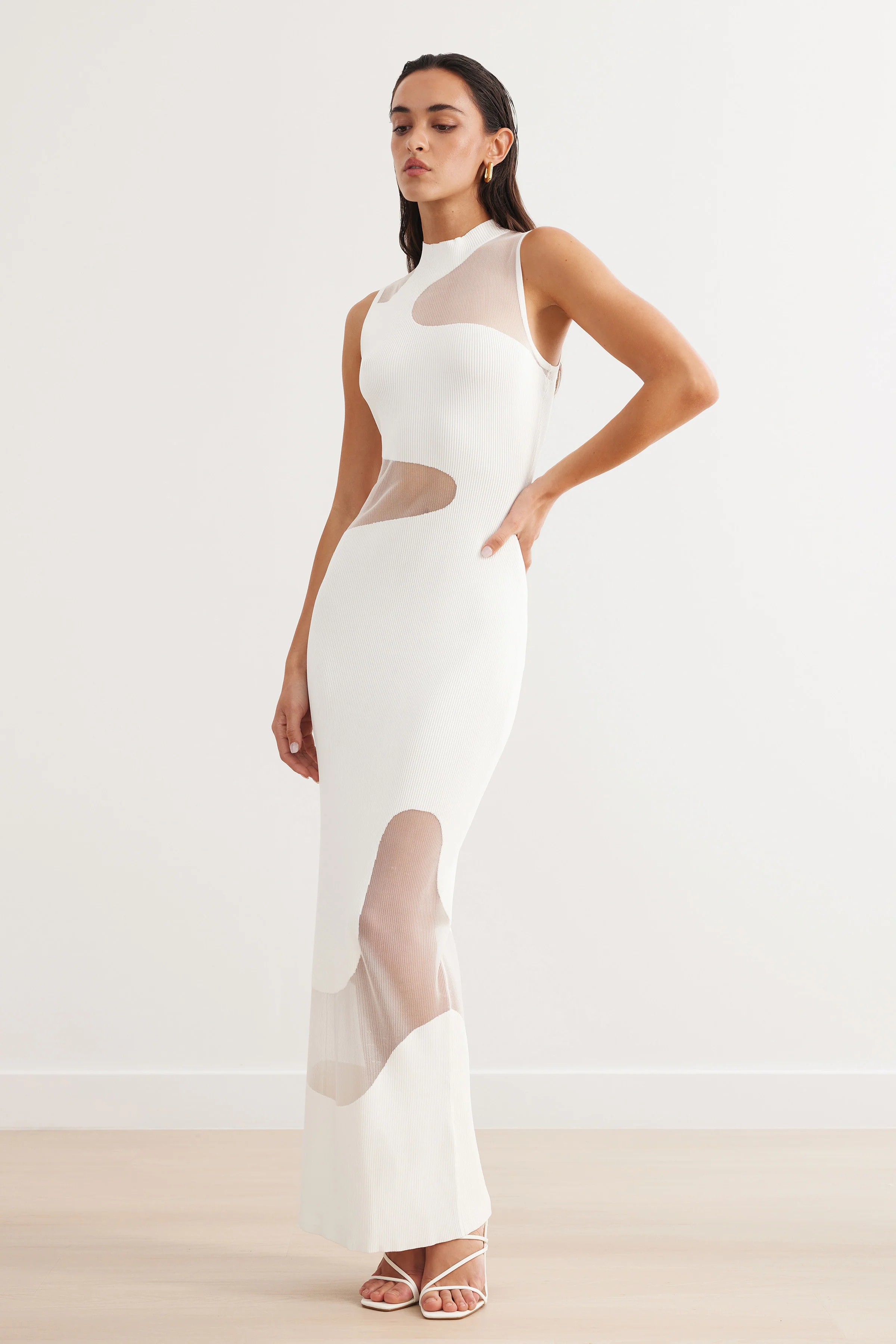 Sierra Dress - Ivory - Poueer