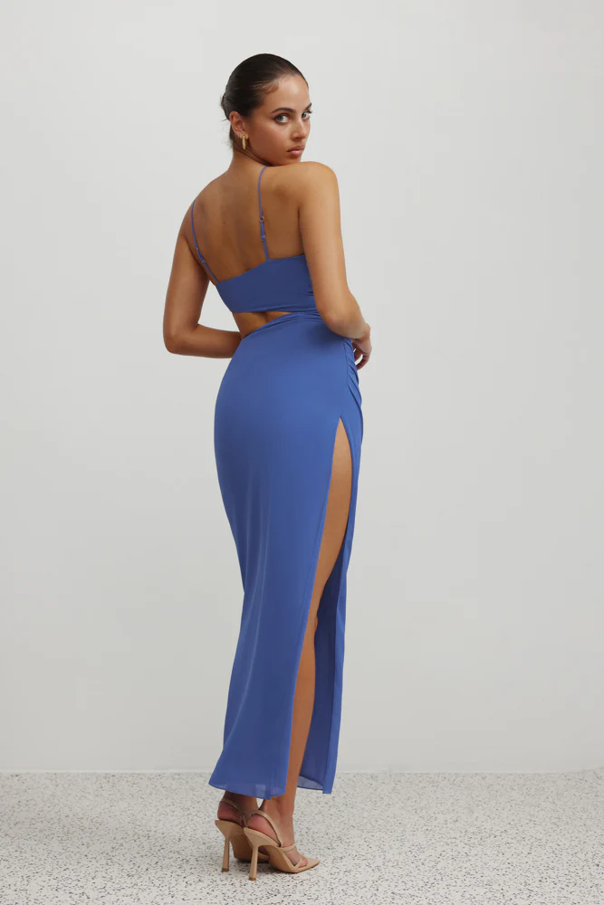 Asia Dress - Pacific Blue - Poueer