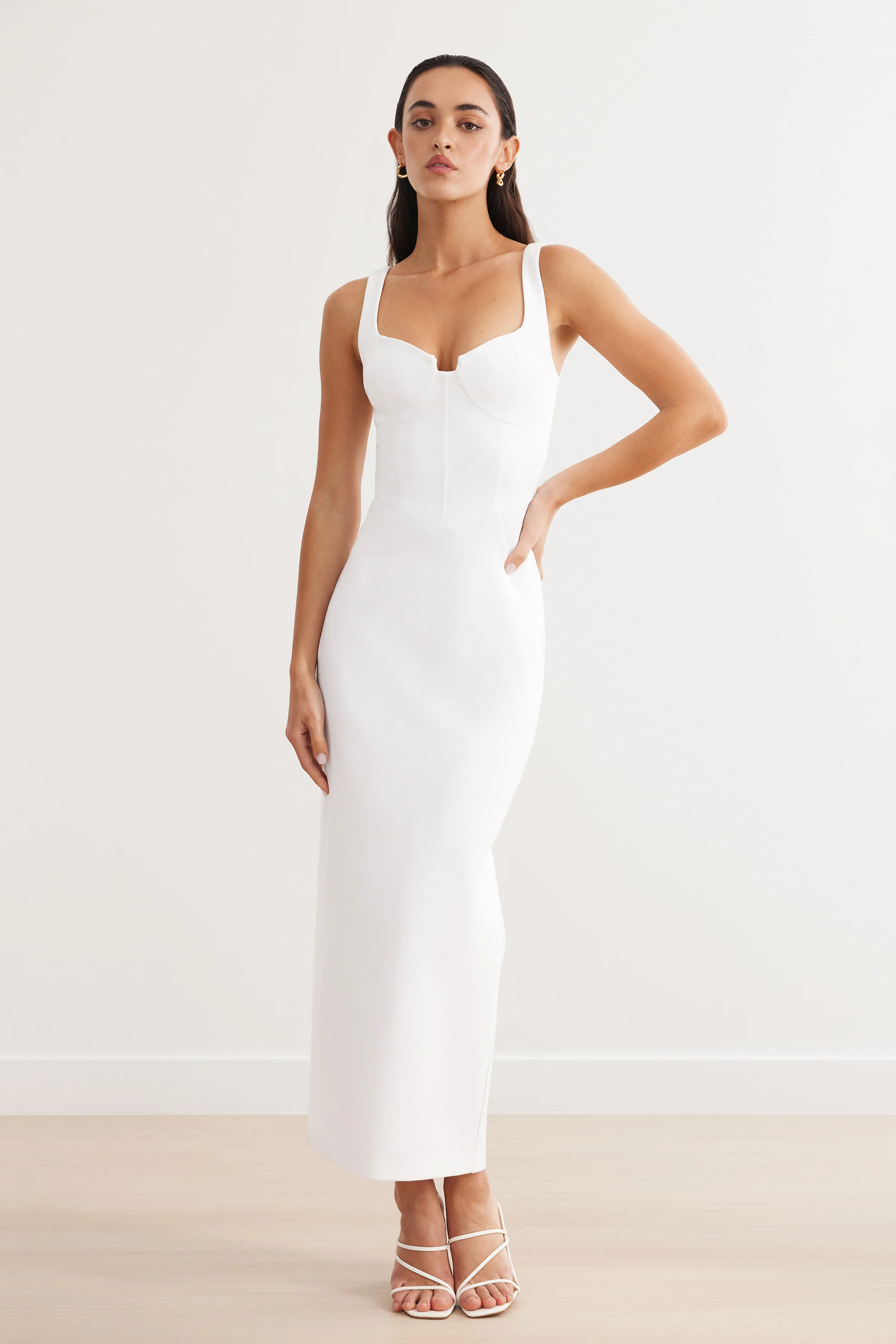 Miro Dress - White - Poueer
