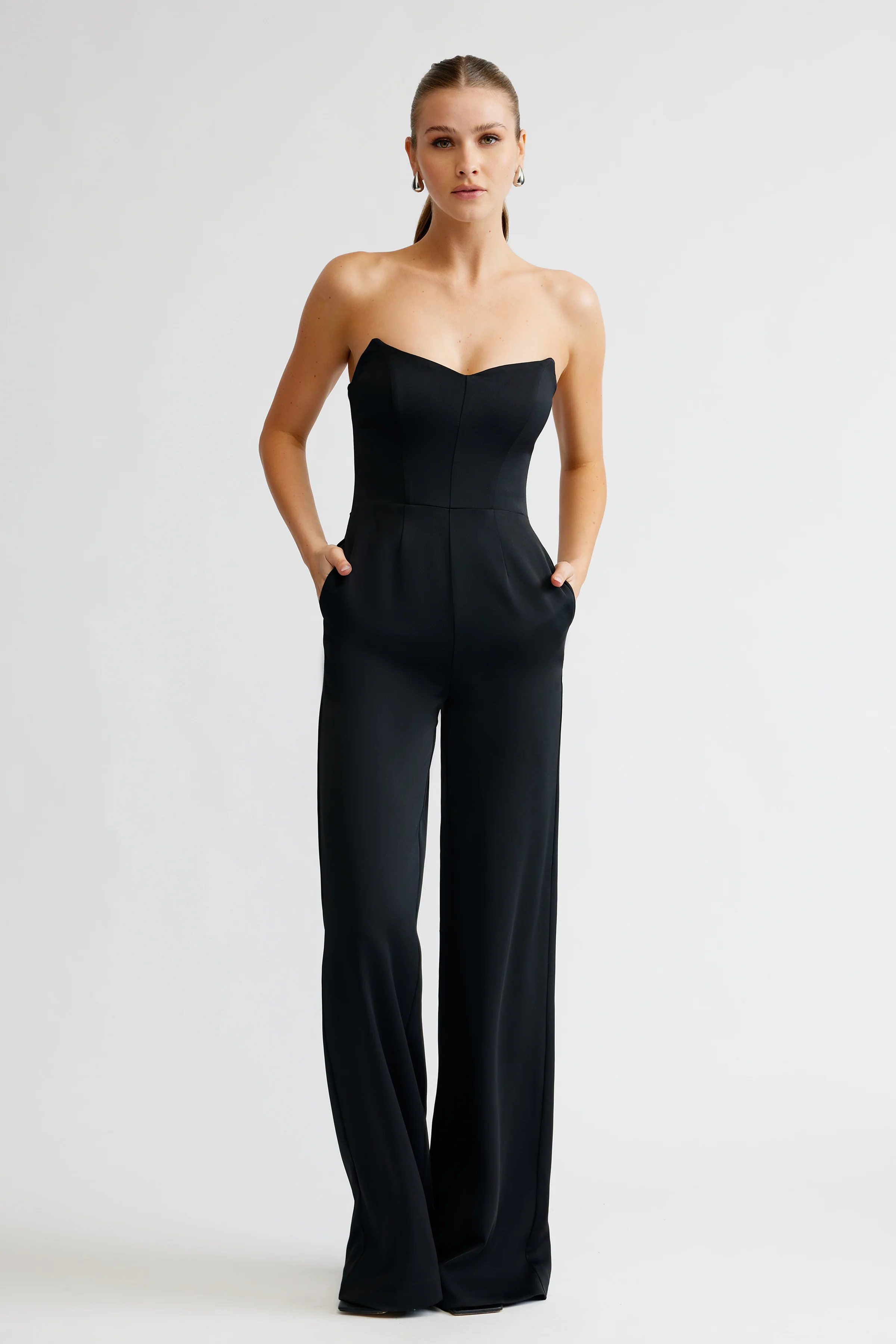Zale Jumpsuit - Black - Poueer