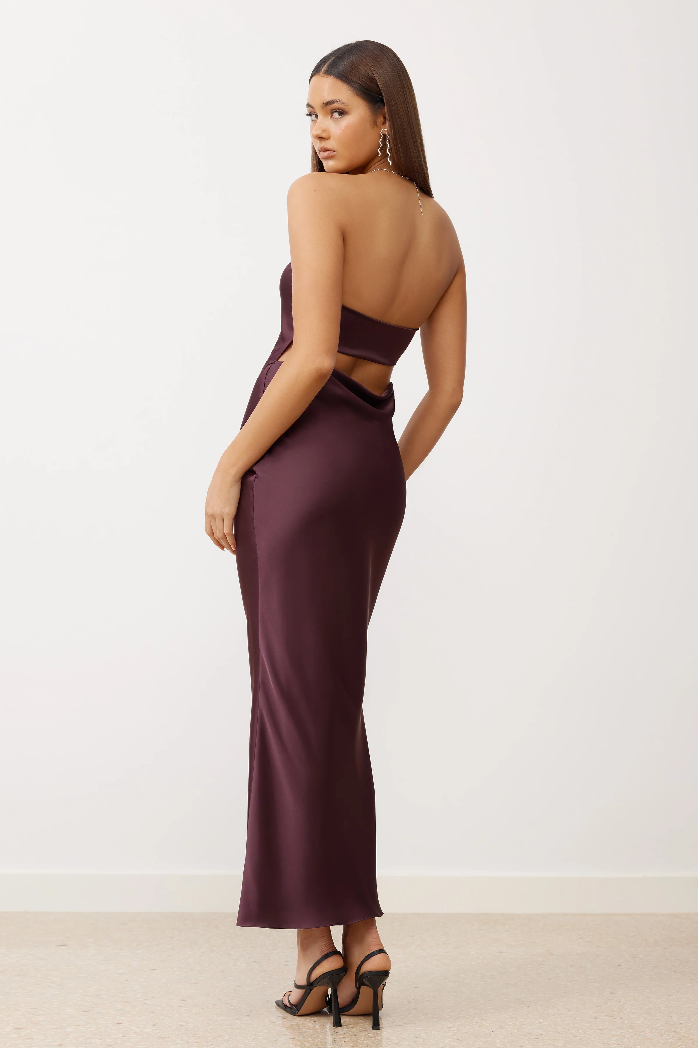 Indra Dress - Grape - Poueer