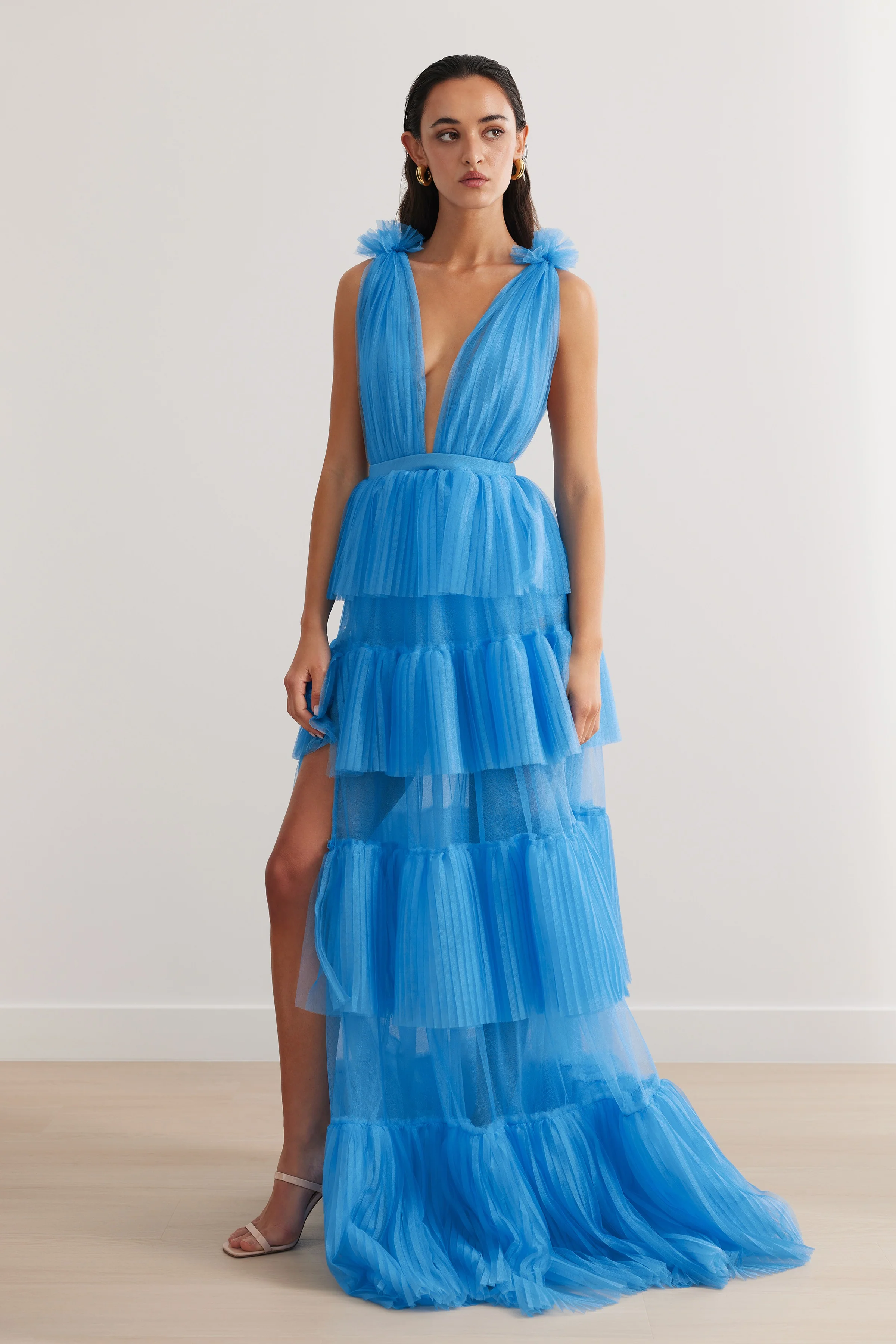 Zendaya Dress - Blue - Poueer