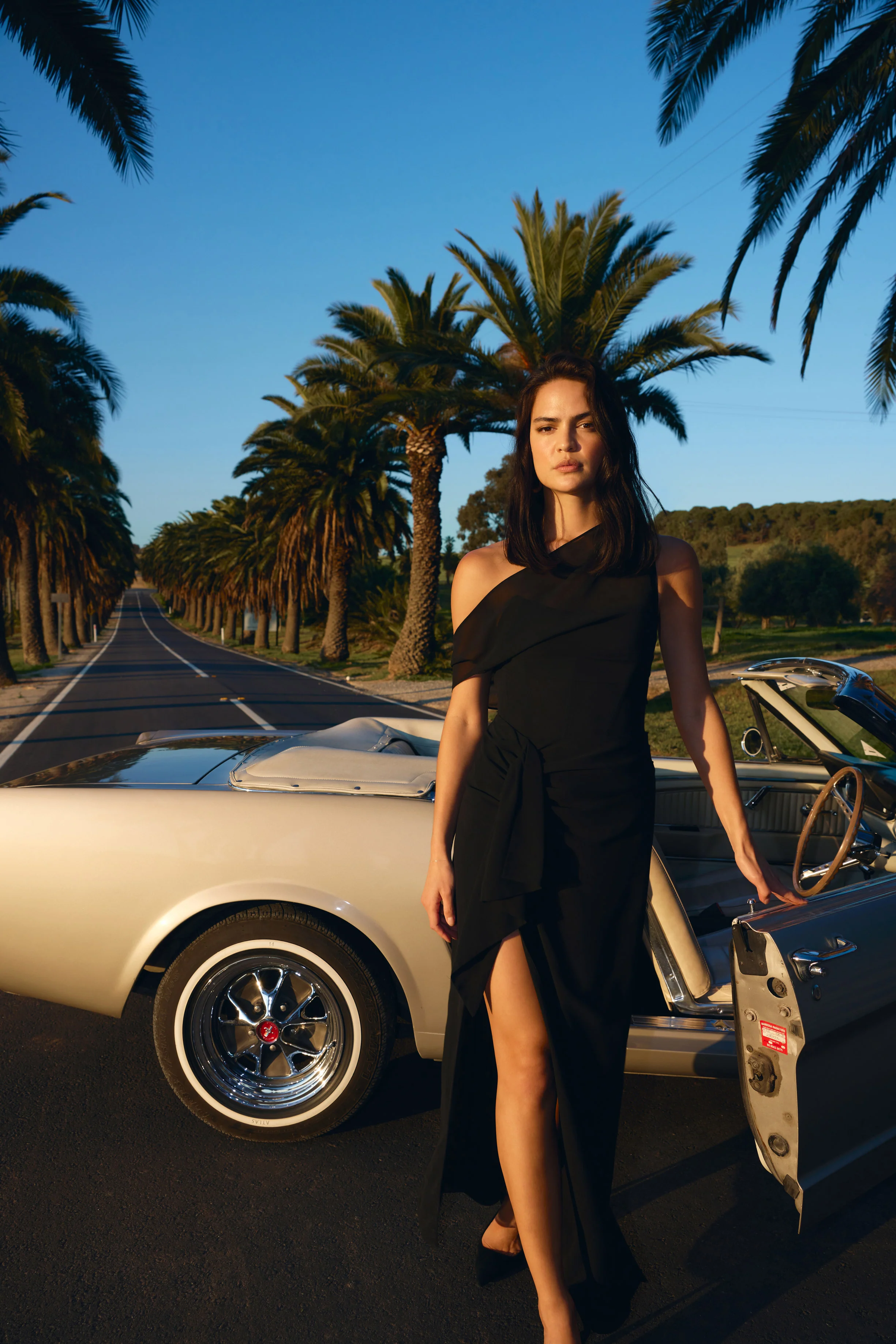 Mirelle Dress - Black - Poueer