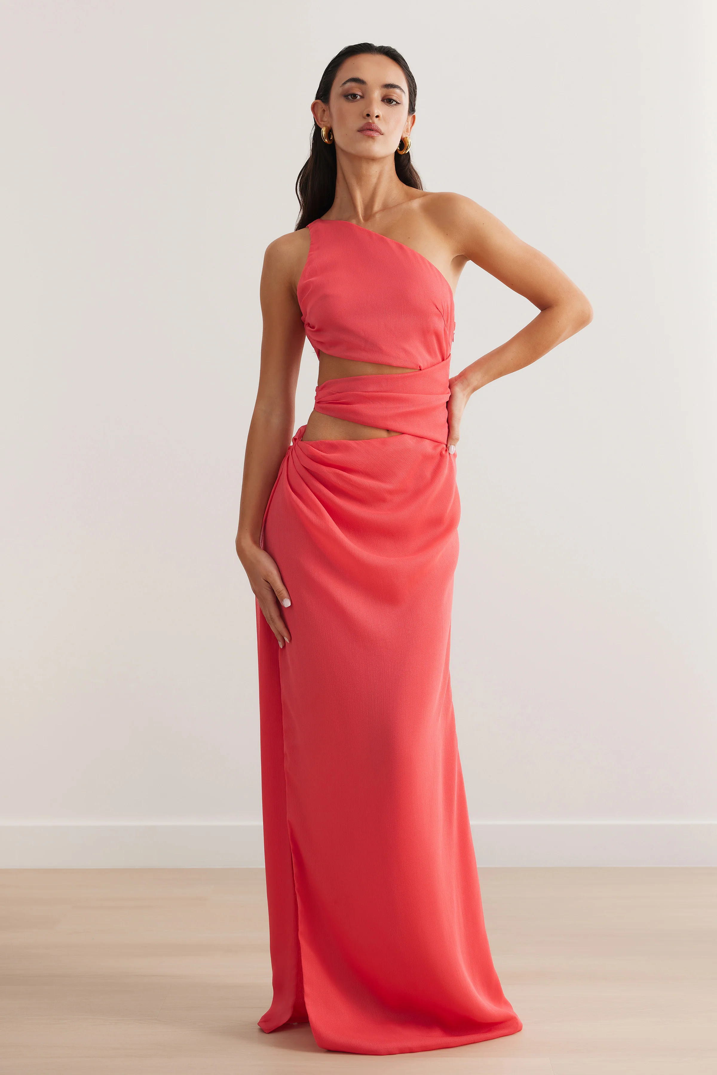 Aurea Dress - Flamingo - Poueer