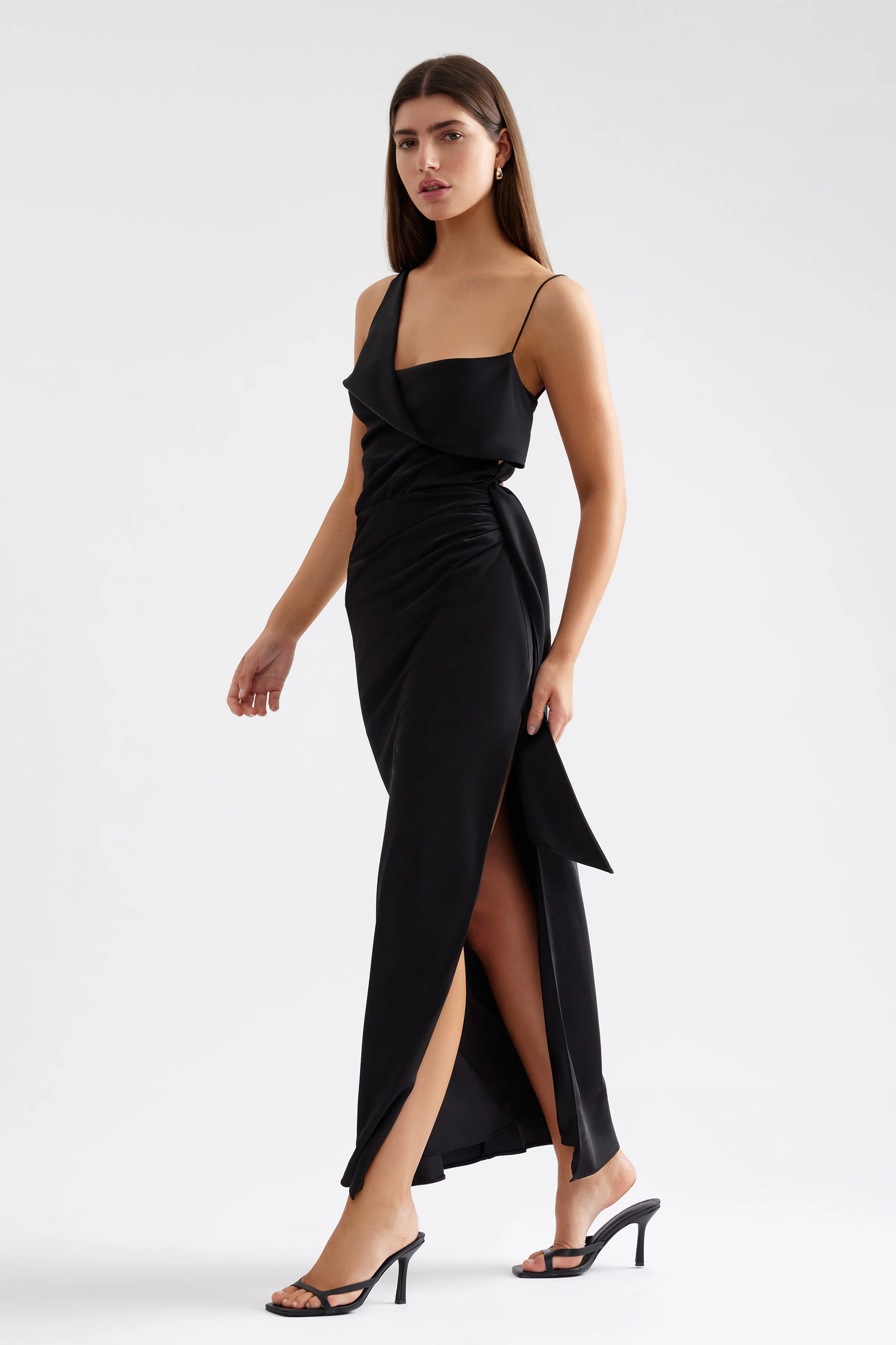 Elizabeth Dress - Black - Poueer