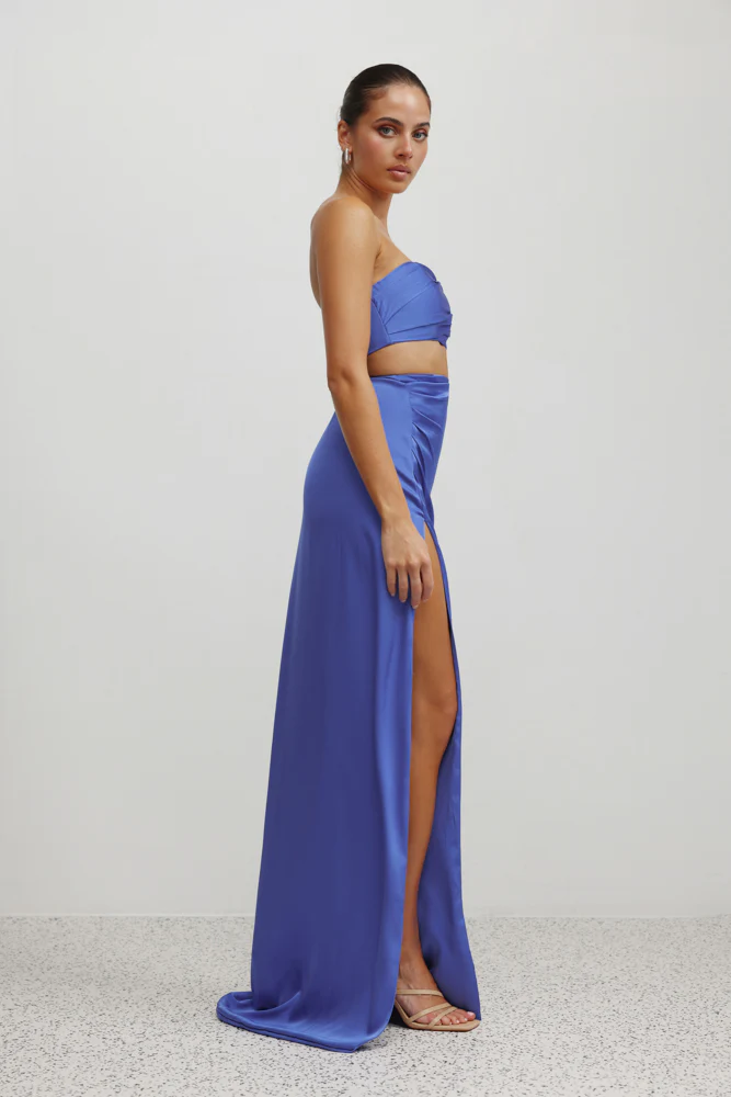 Apollo Dress - Pacific Blue - Poueer