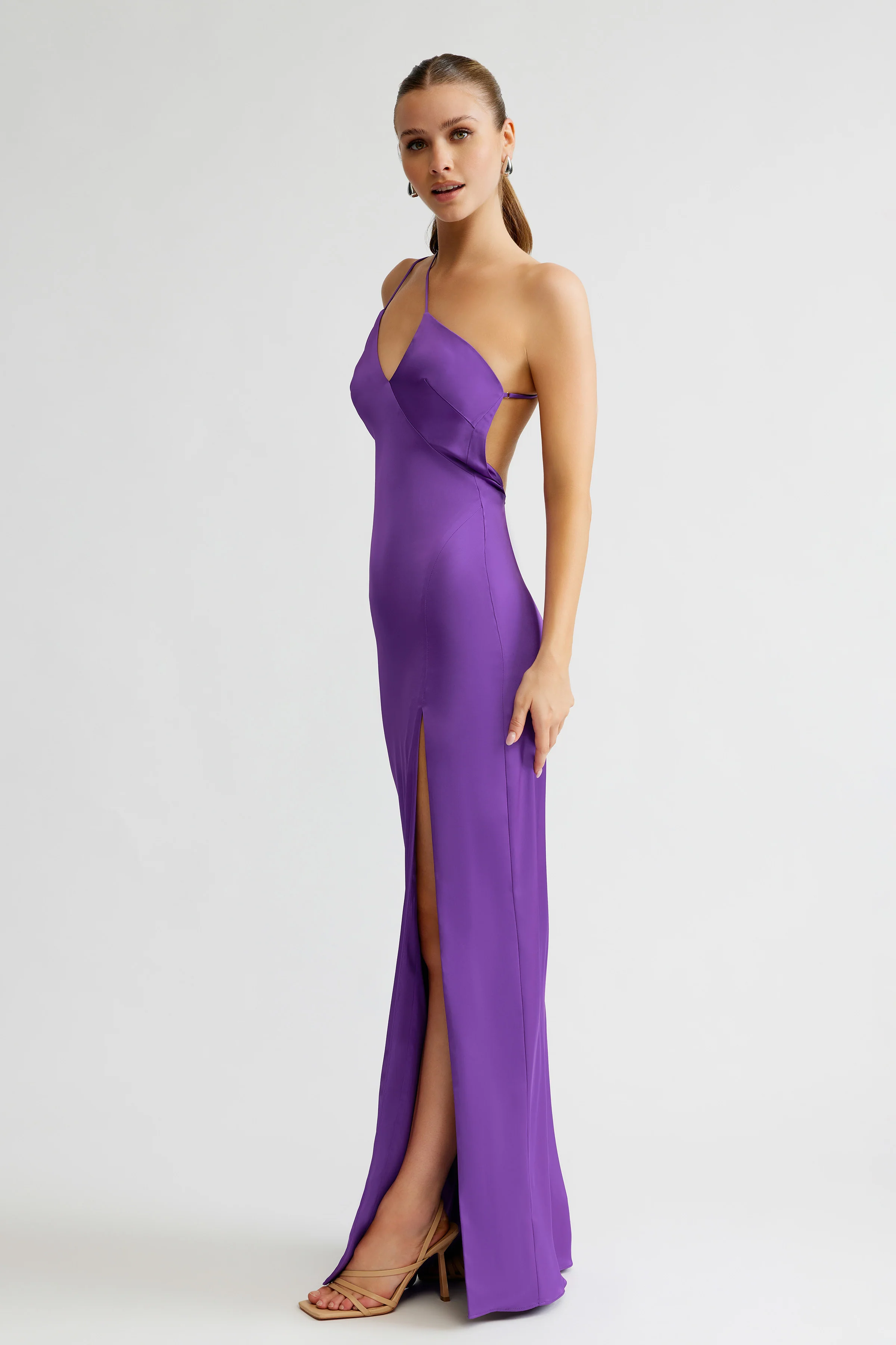 Thalia Dress - Violet - Poueer