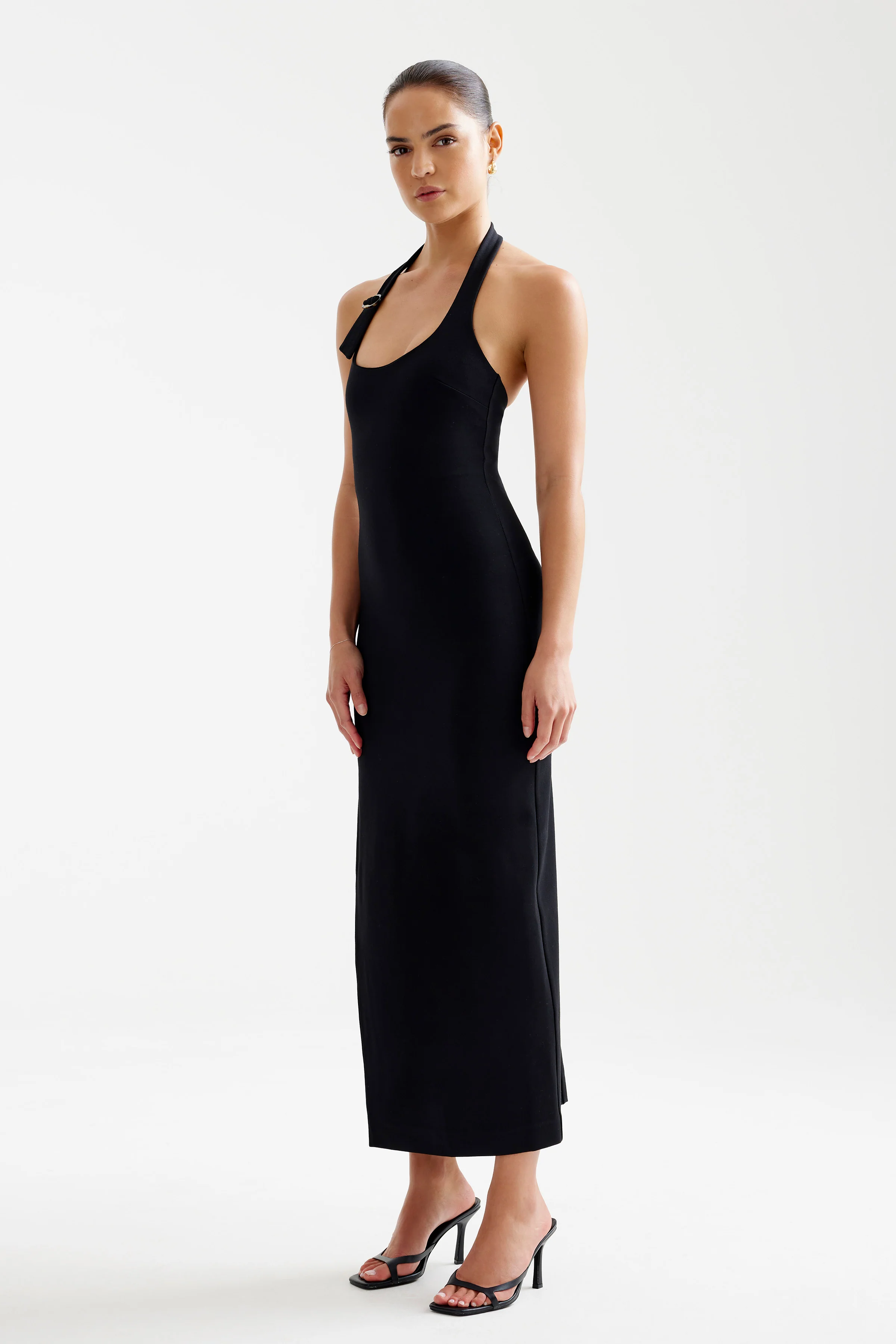 Luna Dress - Black - Poueer