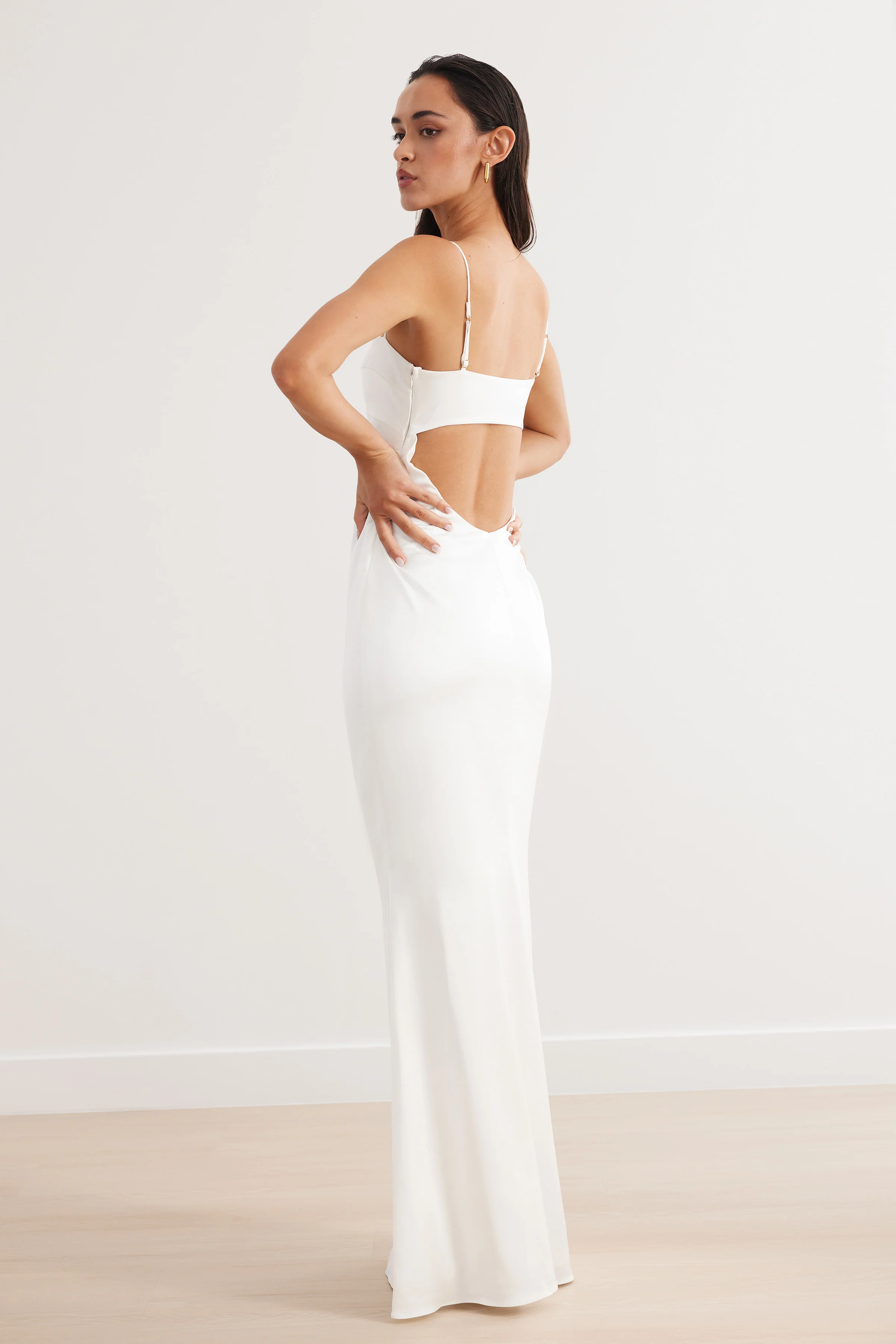 Avani Dress - White - Poueer