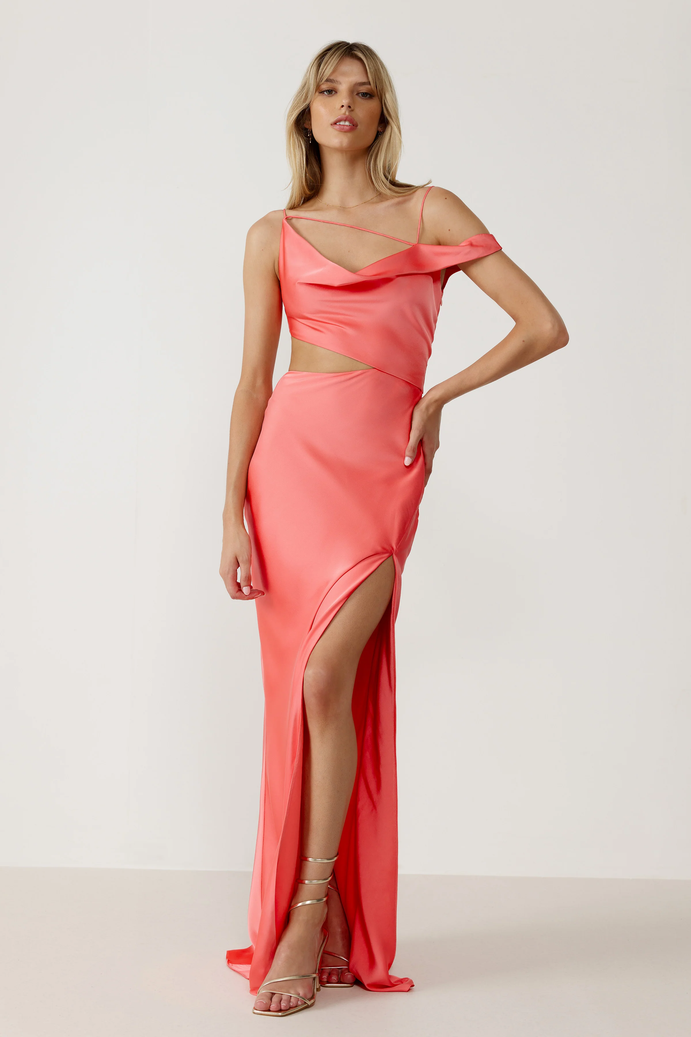 Zaria Dress - Watermelon - Poueer