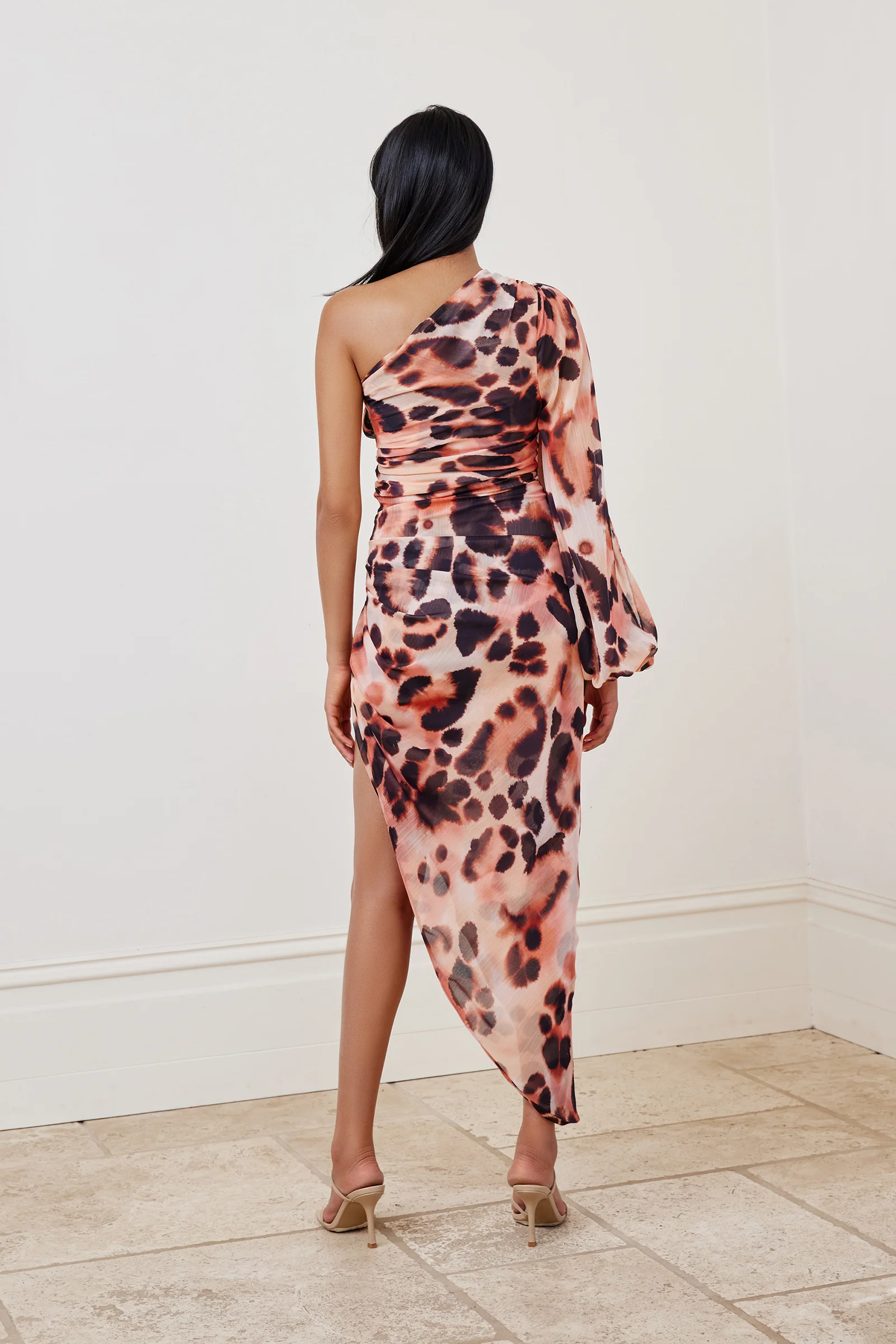 Oscar Dress - Sahara Leopard - Poueer