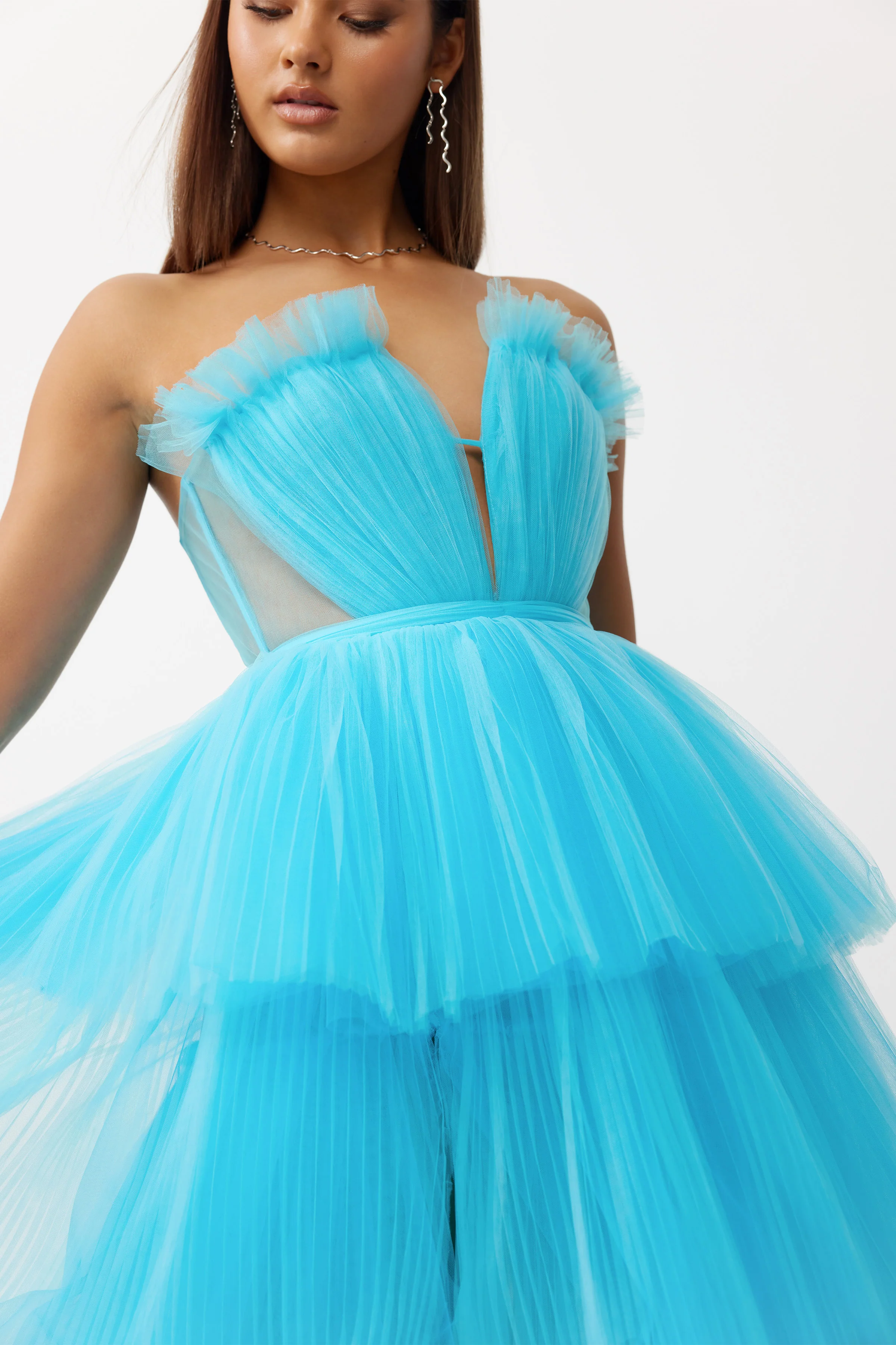 Cruz Dress - Turquoise - Poueer