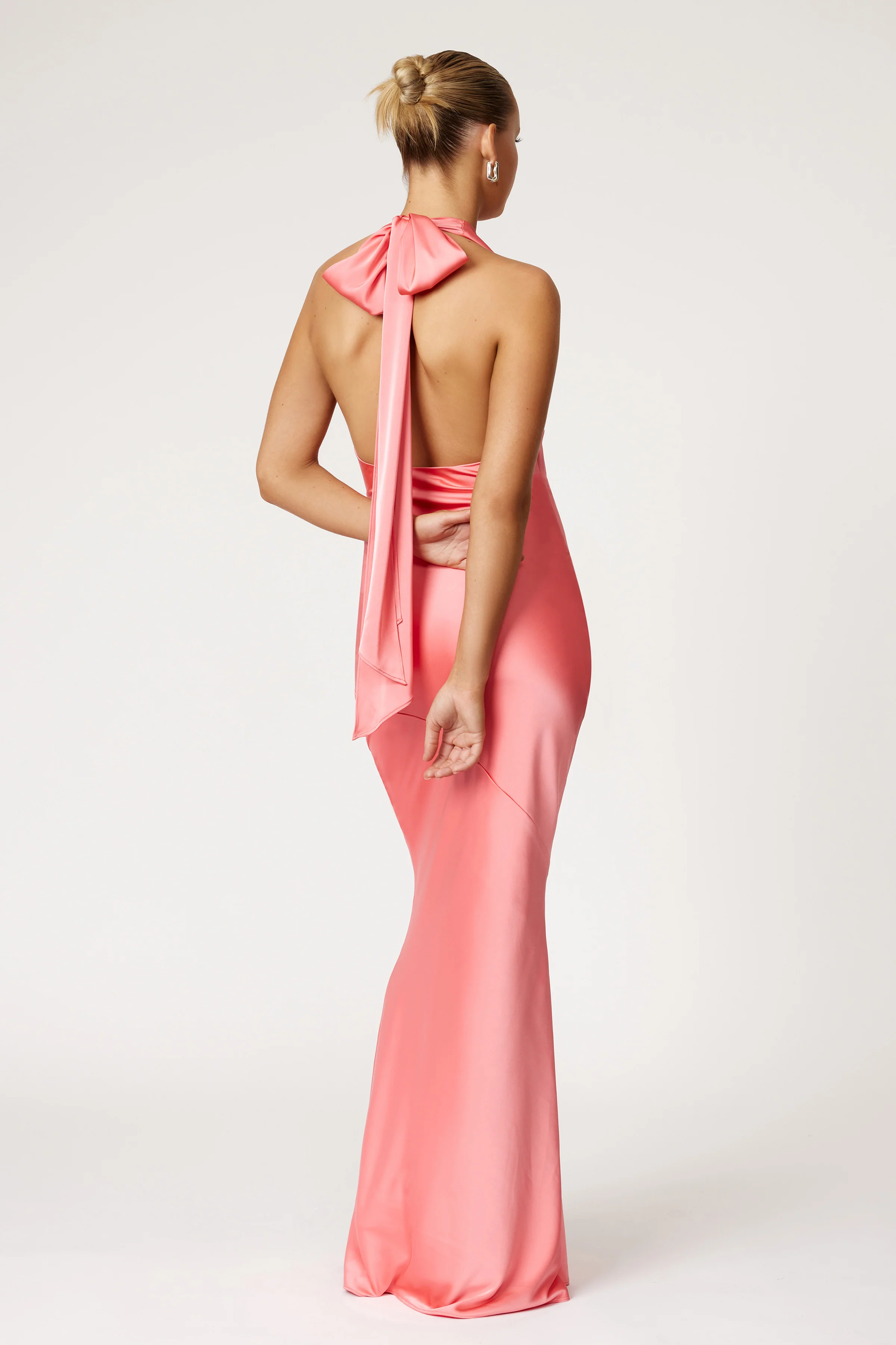 Amalia Dress - Watermelon - Poueer