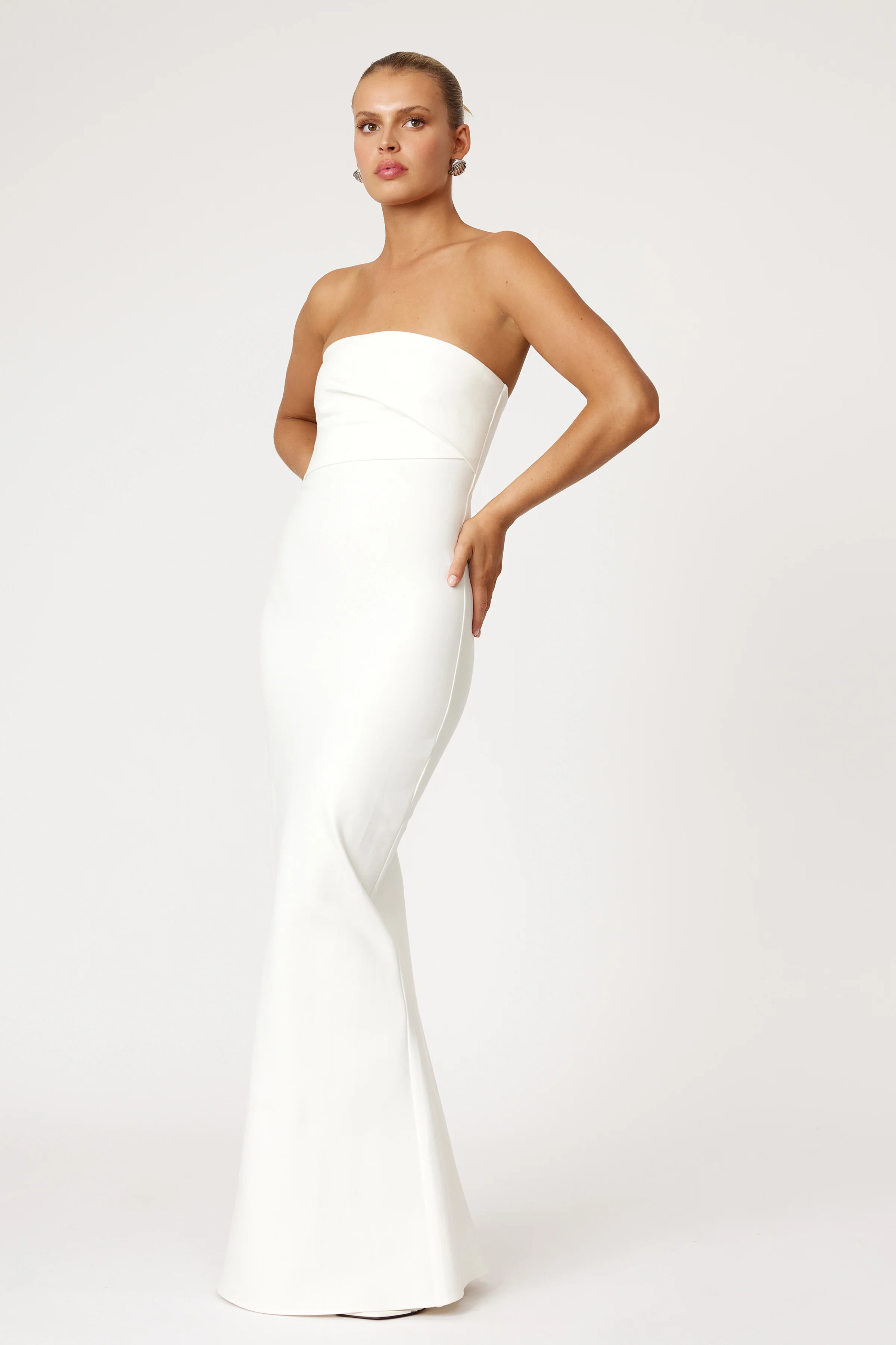 Tajo Dress - White - Poueer