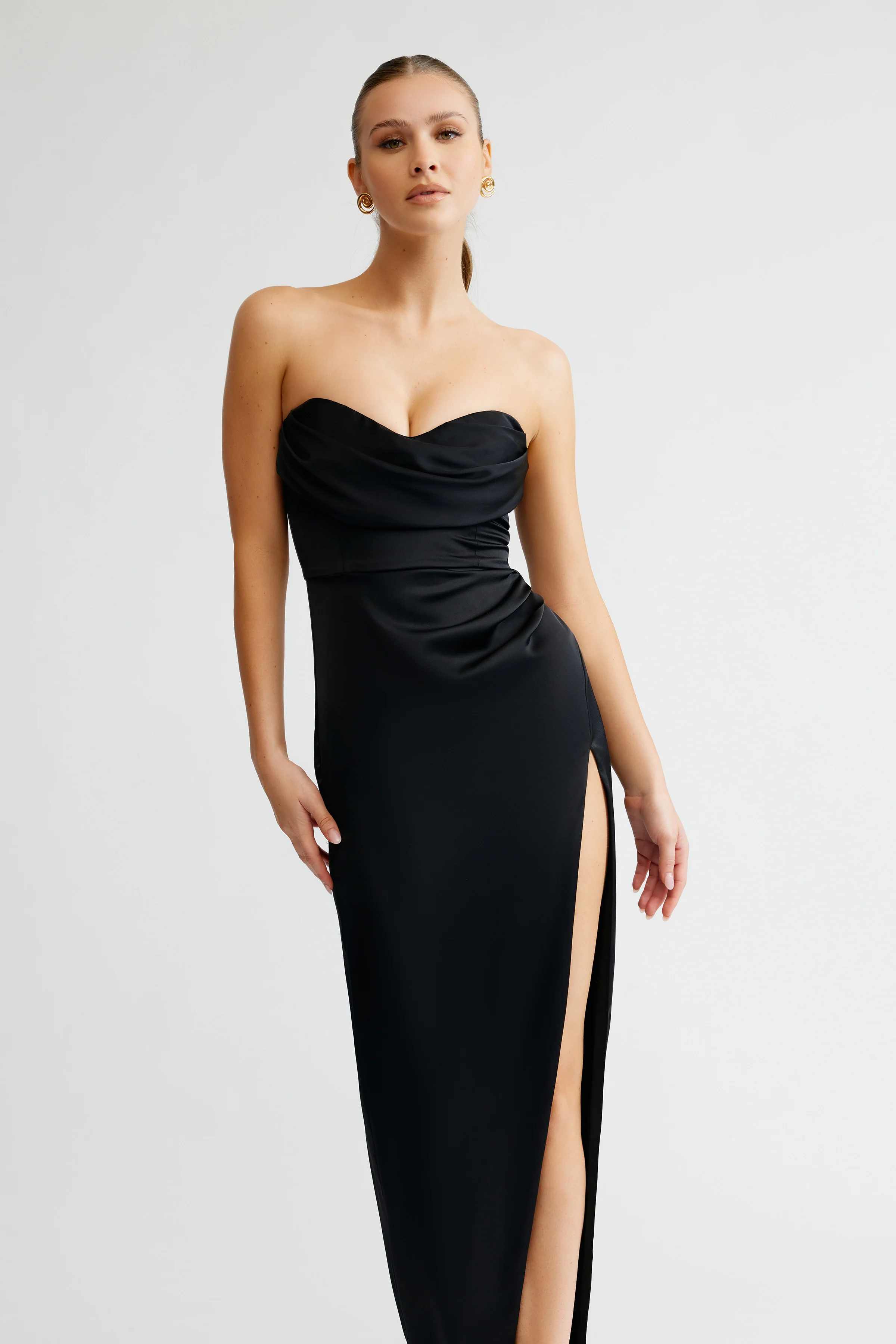 Lucy Dress - Black - Poueer