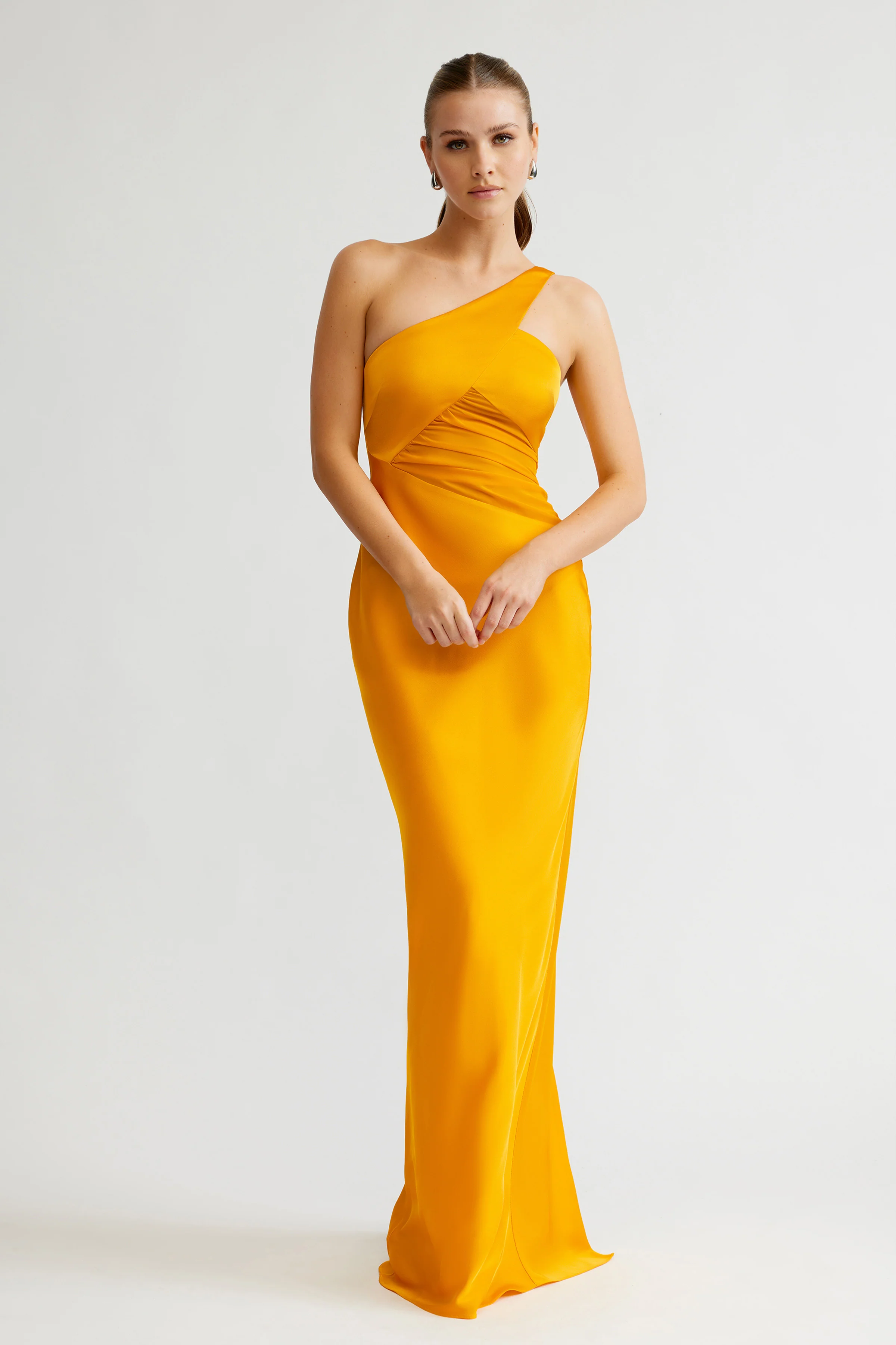 Clarisse Dress - Saffron - Poueer