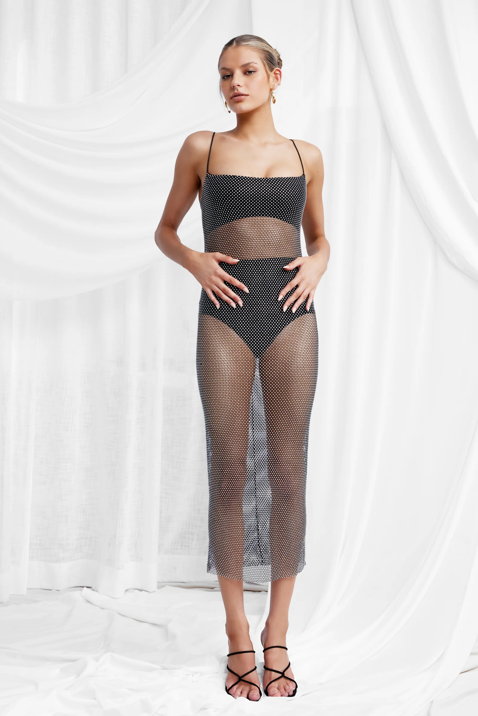 Nina Dress - Black - Poueer