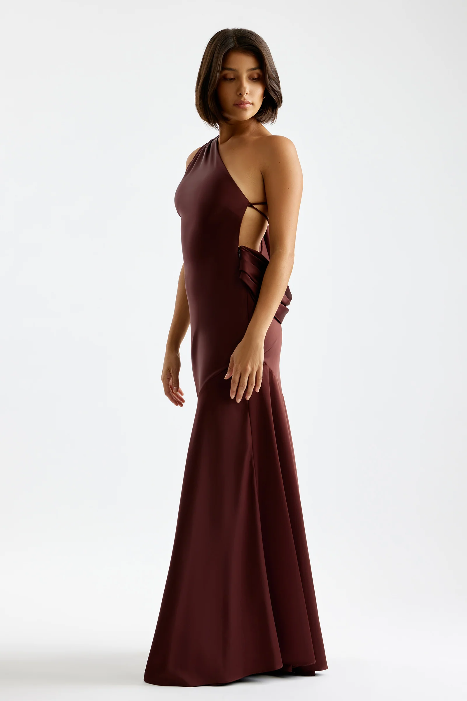 Tala Dress - Deep Plum - Poueer