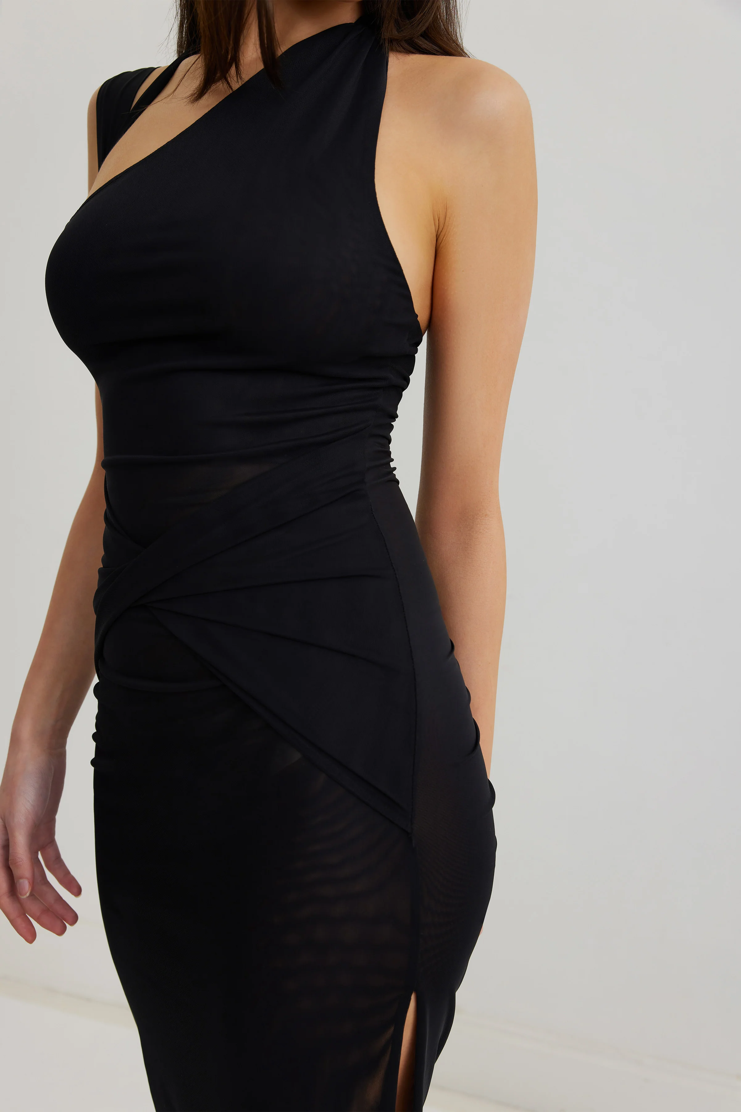 Mirage Dress - Black - Poueer