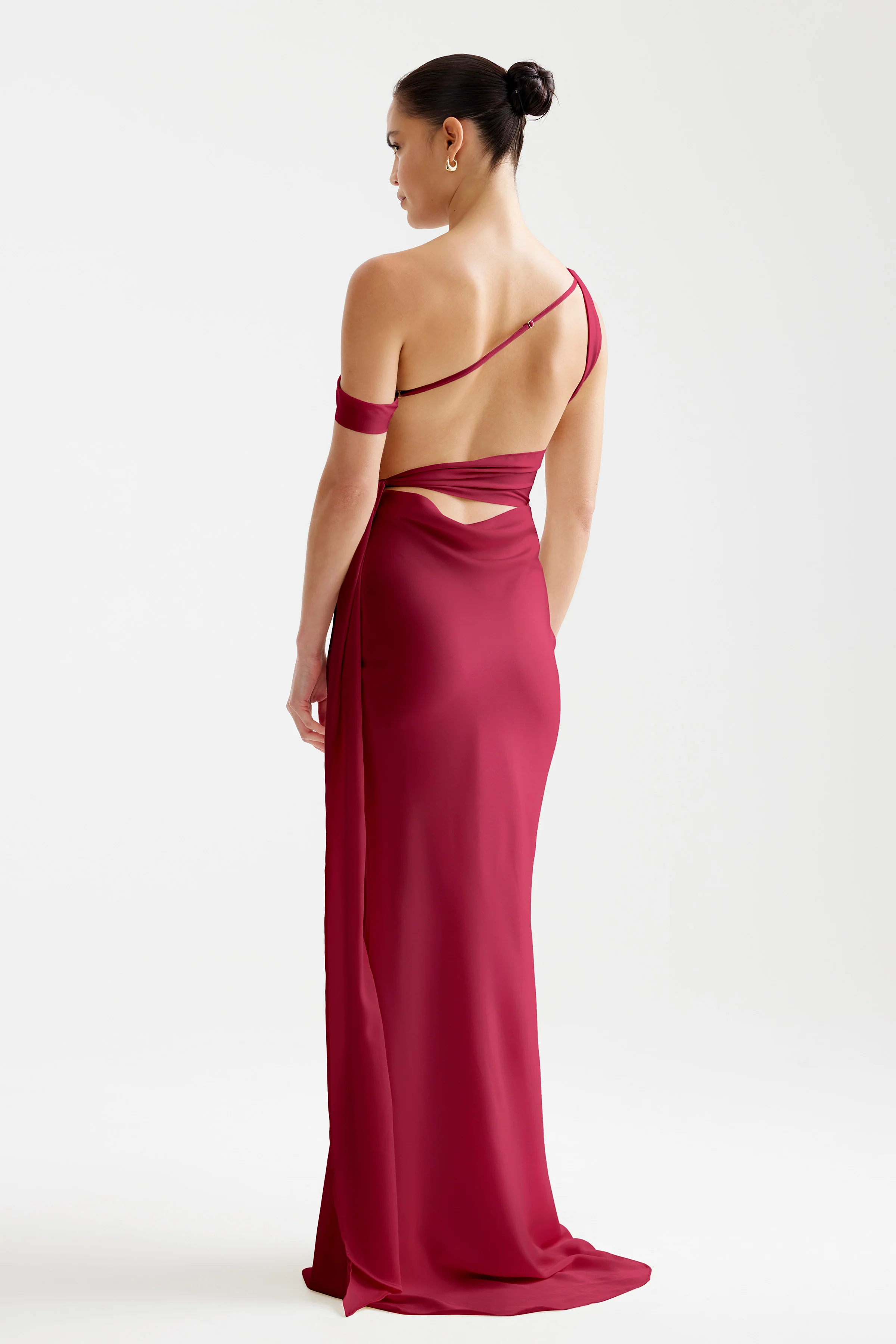 Ara Dress - Wine - Poueer