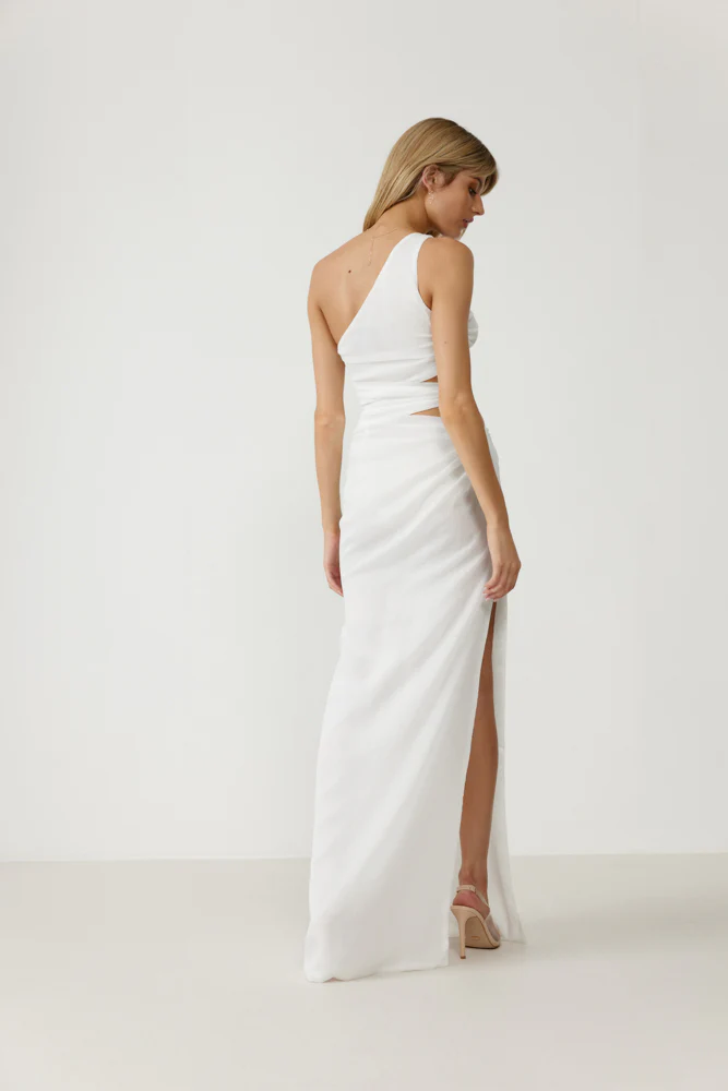 Aurea Dress - White - Poueer