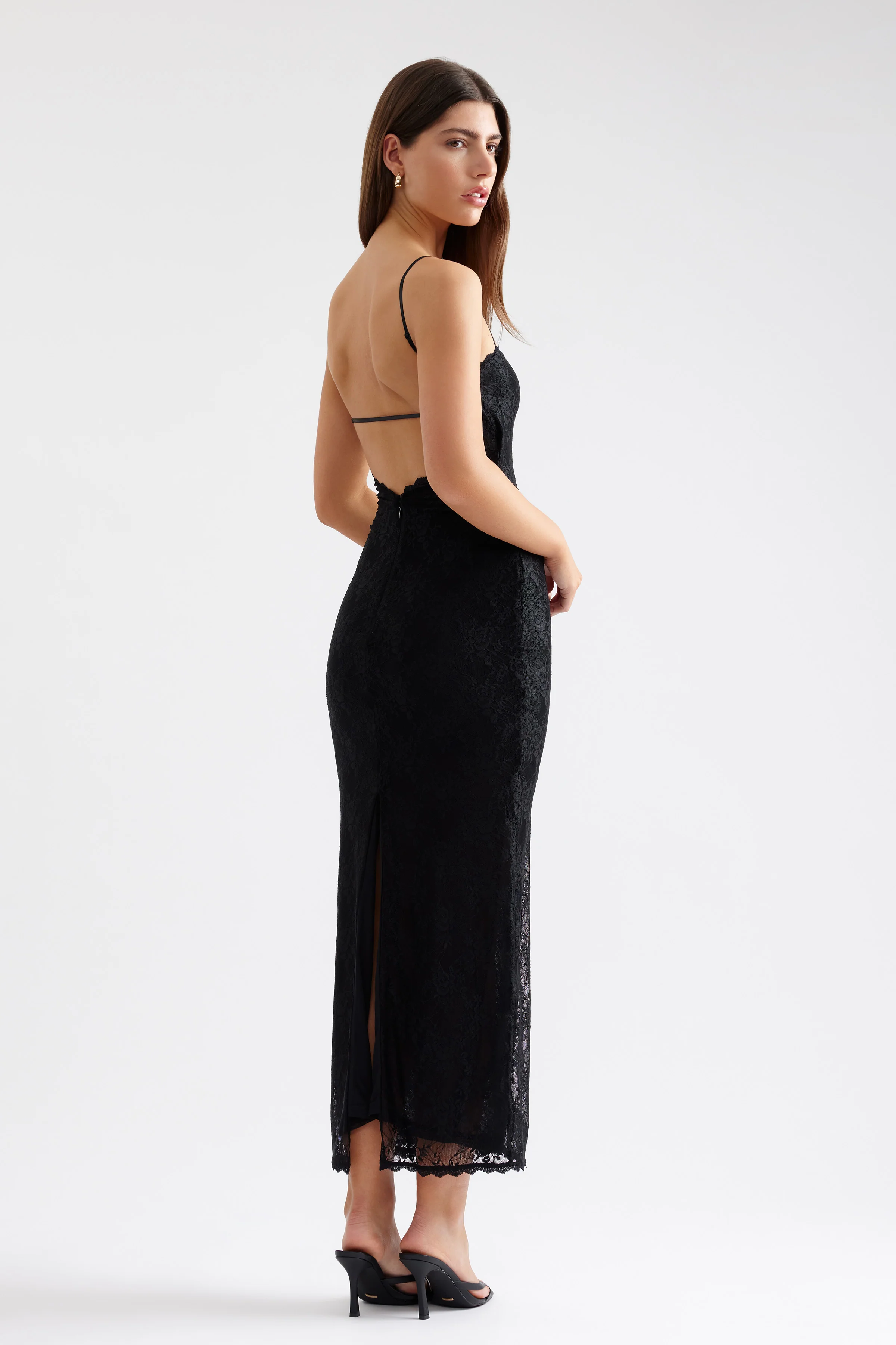 Liza Dress - Black - Poueer