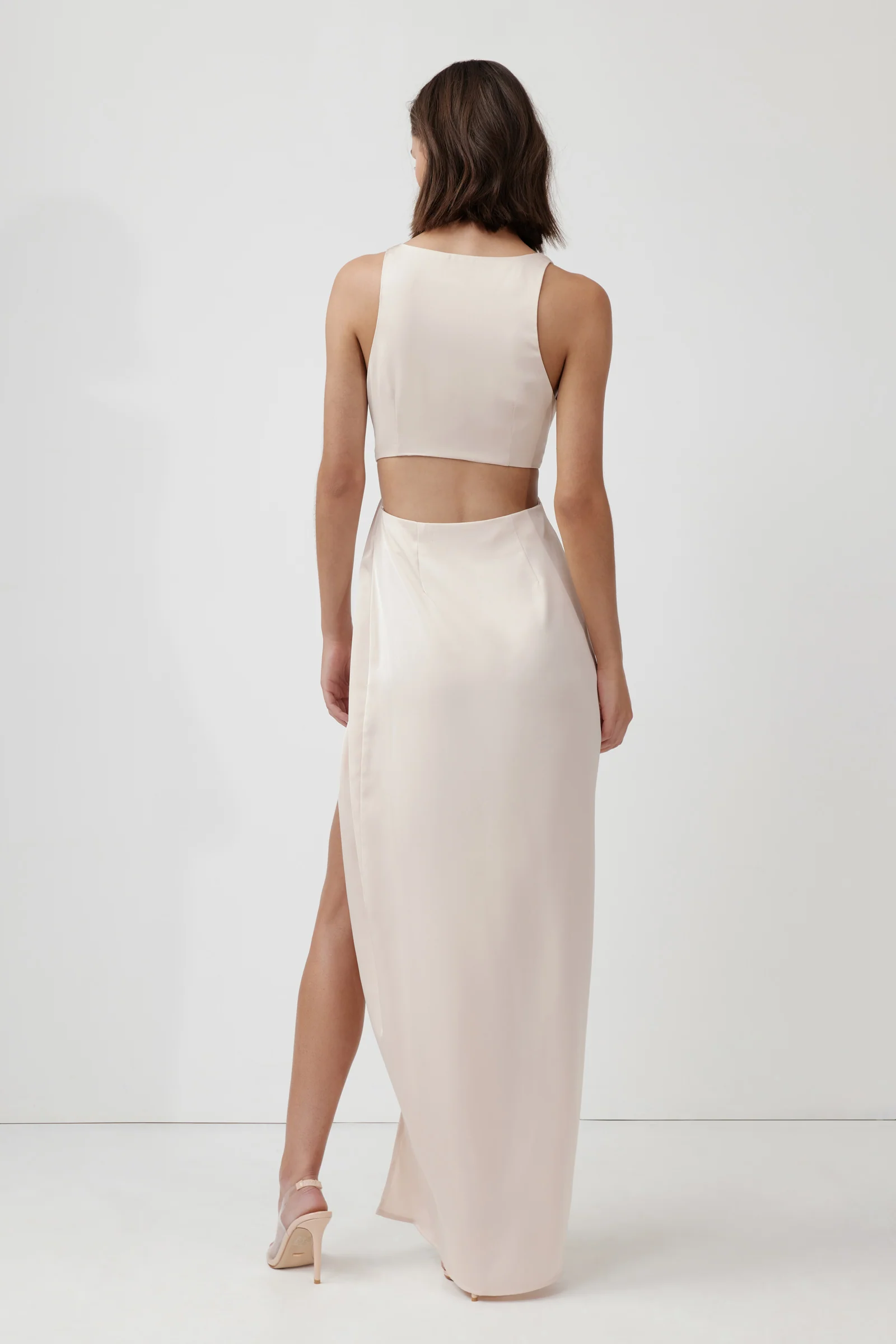 Marigold Dress - Pale Blush - Poueer