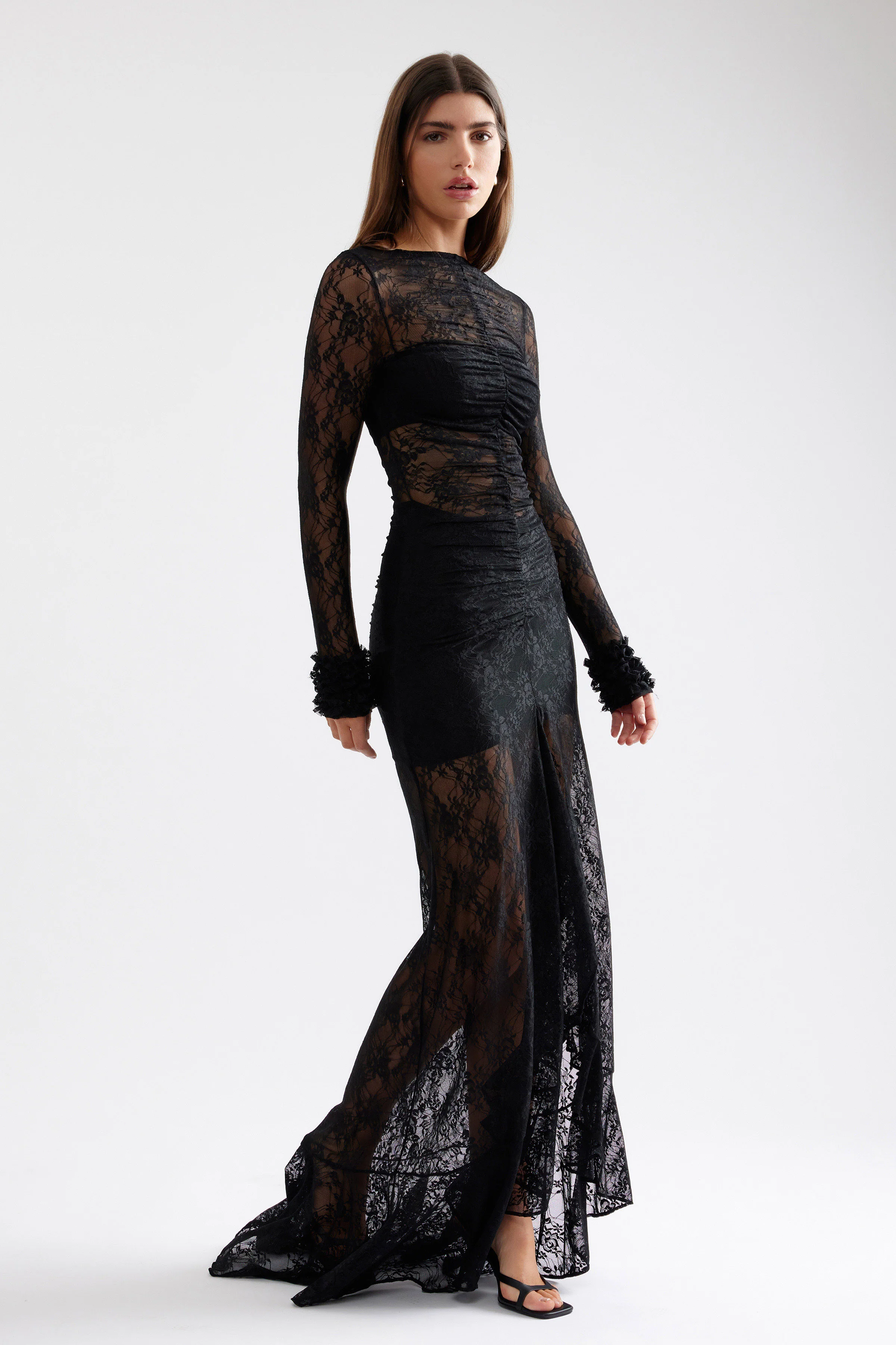 Evelyn Dress - Black - Poueer