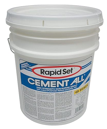 Concrete Resurfacing, 55 lb Pail, Gray - Poueer